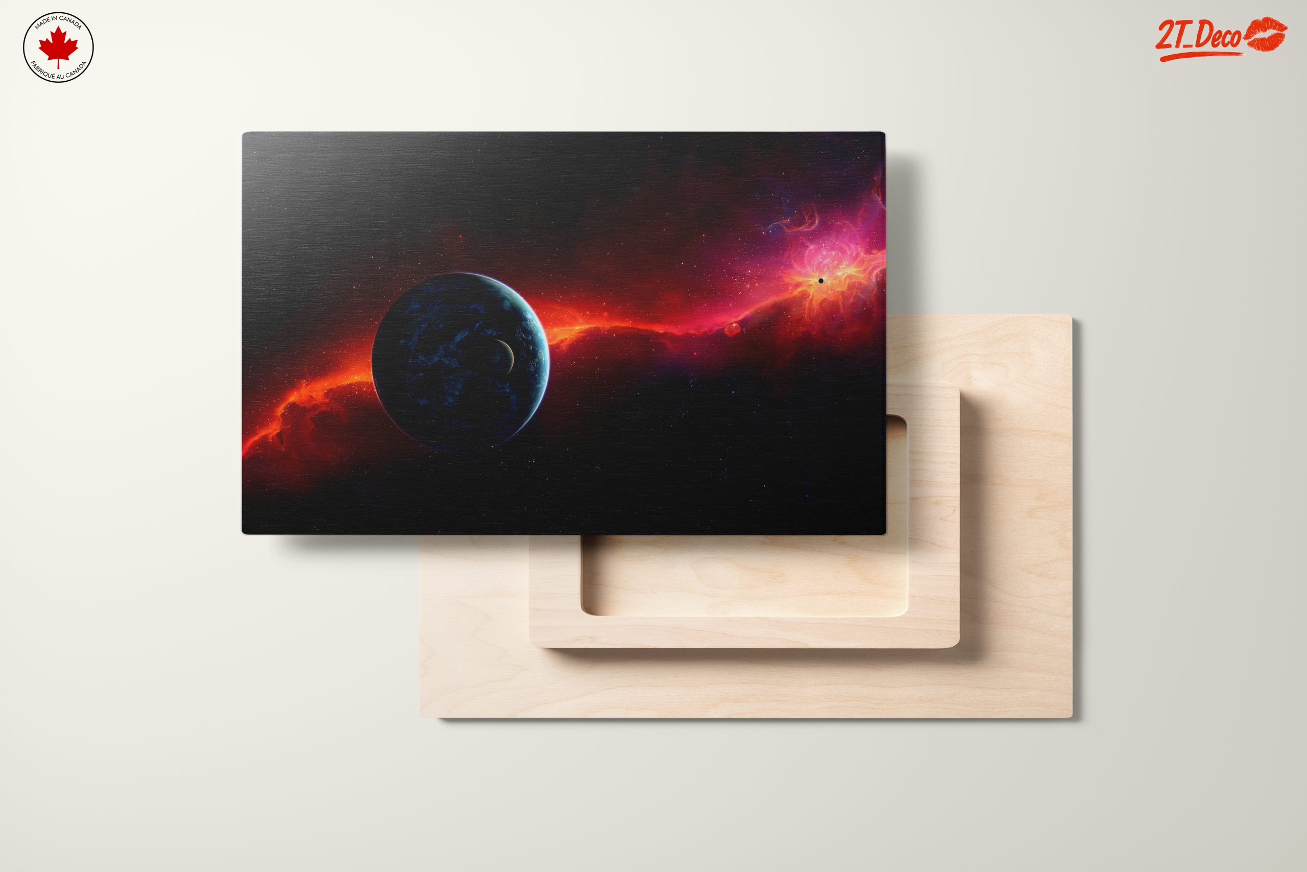 Stunning Cosmic Landscapes with Planets and Stars - Image 11