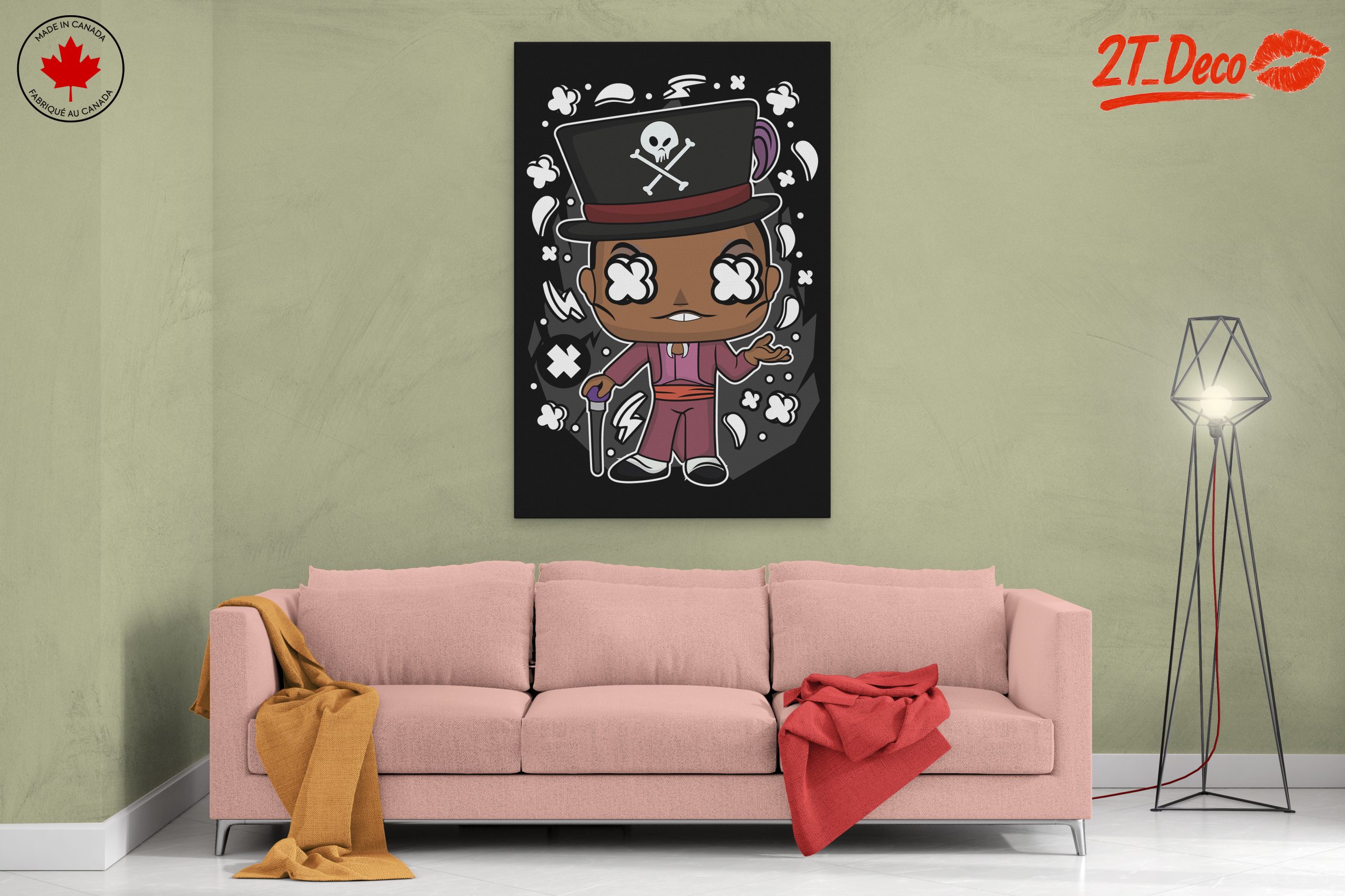 Anime Pirate Character with Skull Hat - Image 2