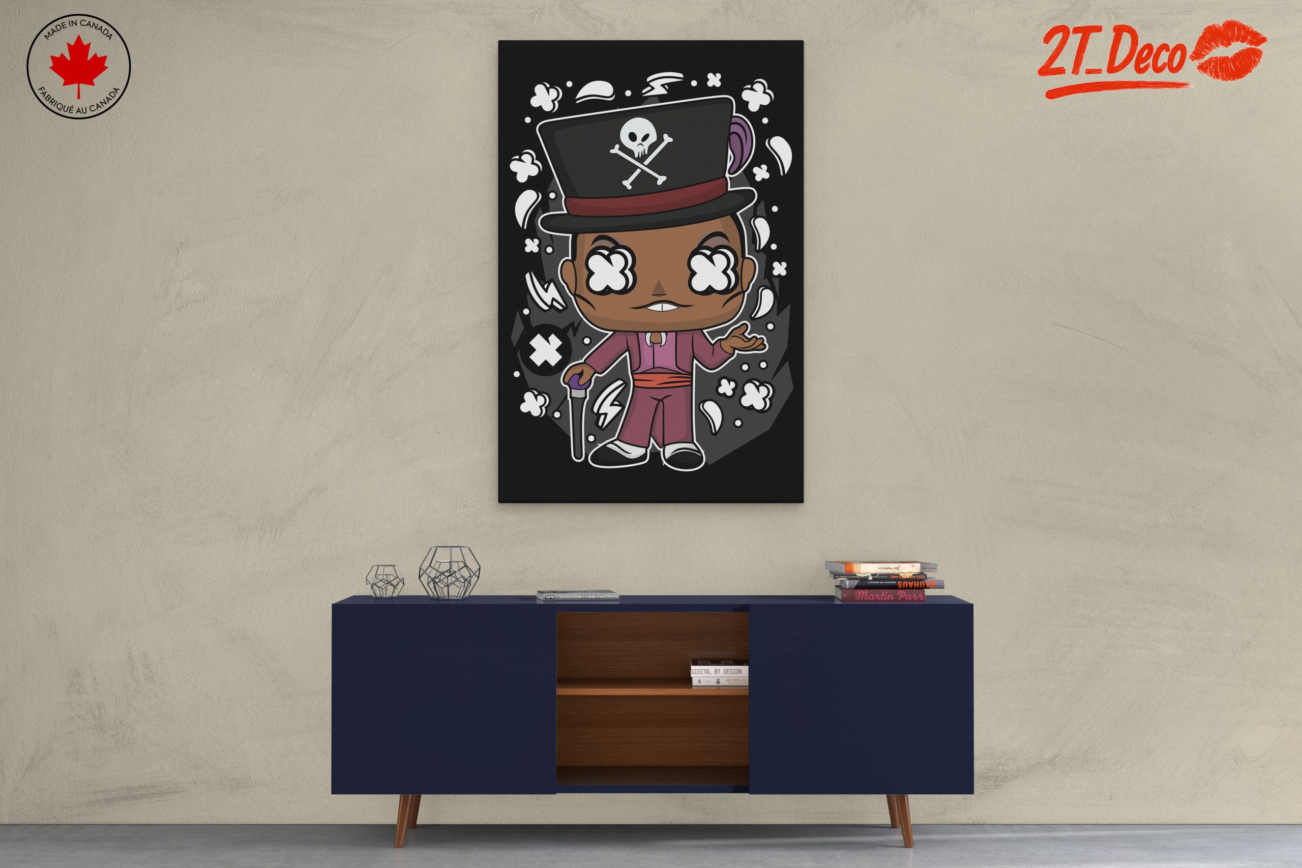 Anime Pirate Character with Skull Hat - Image 3