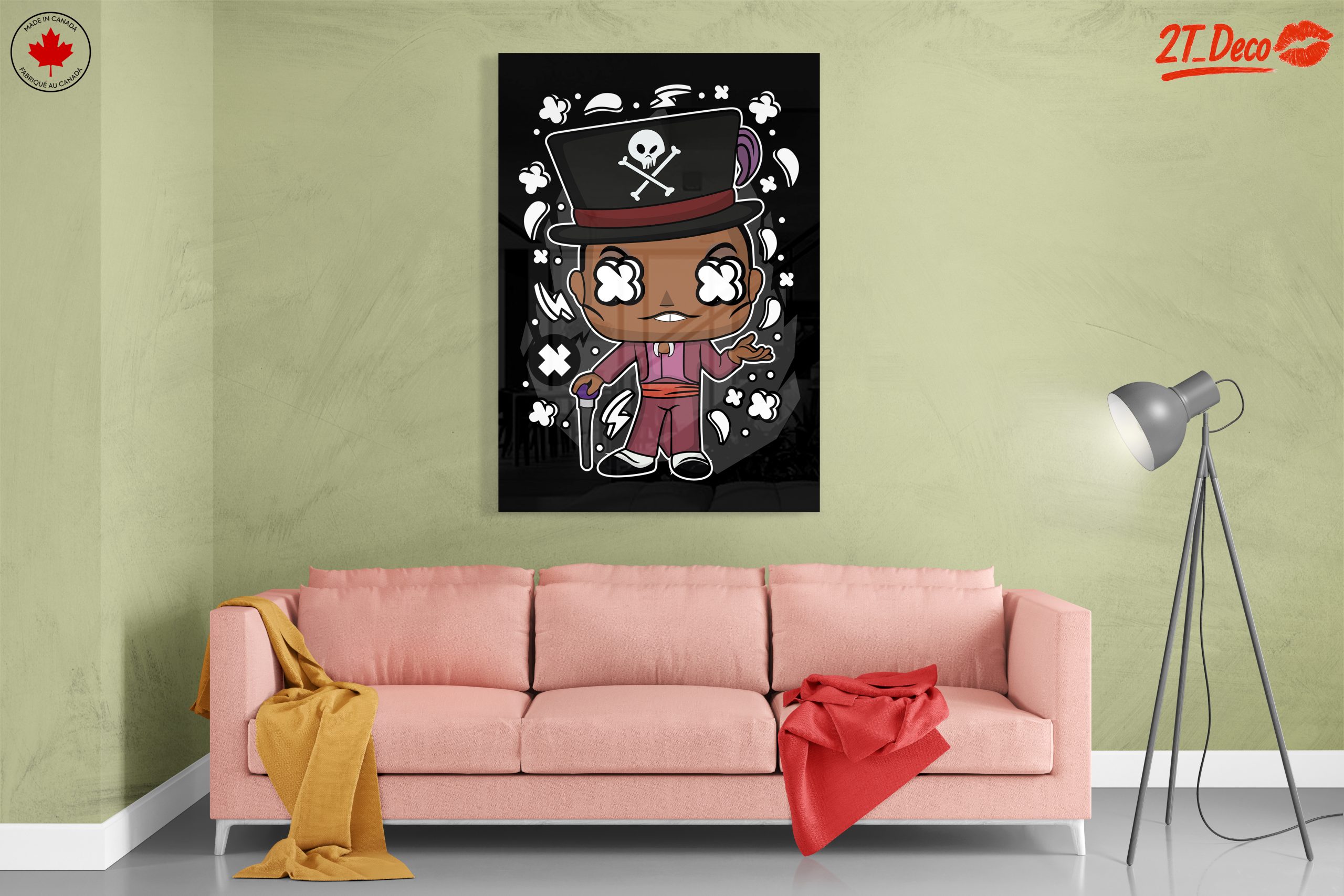 Anime Pirate Character with Skull Hat - Image 7