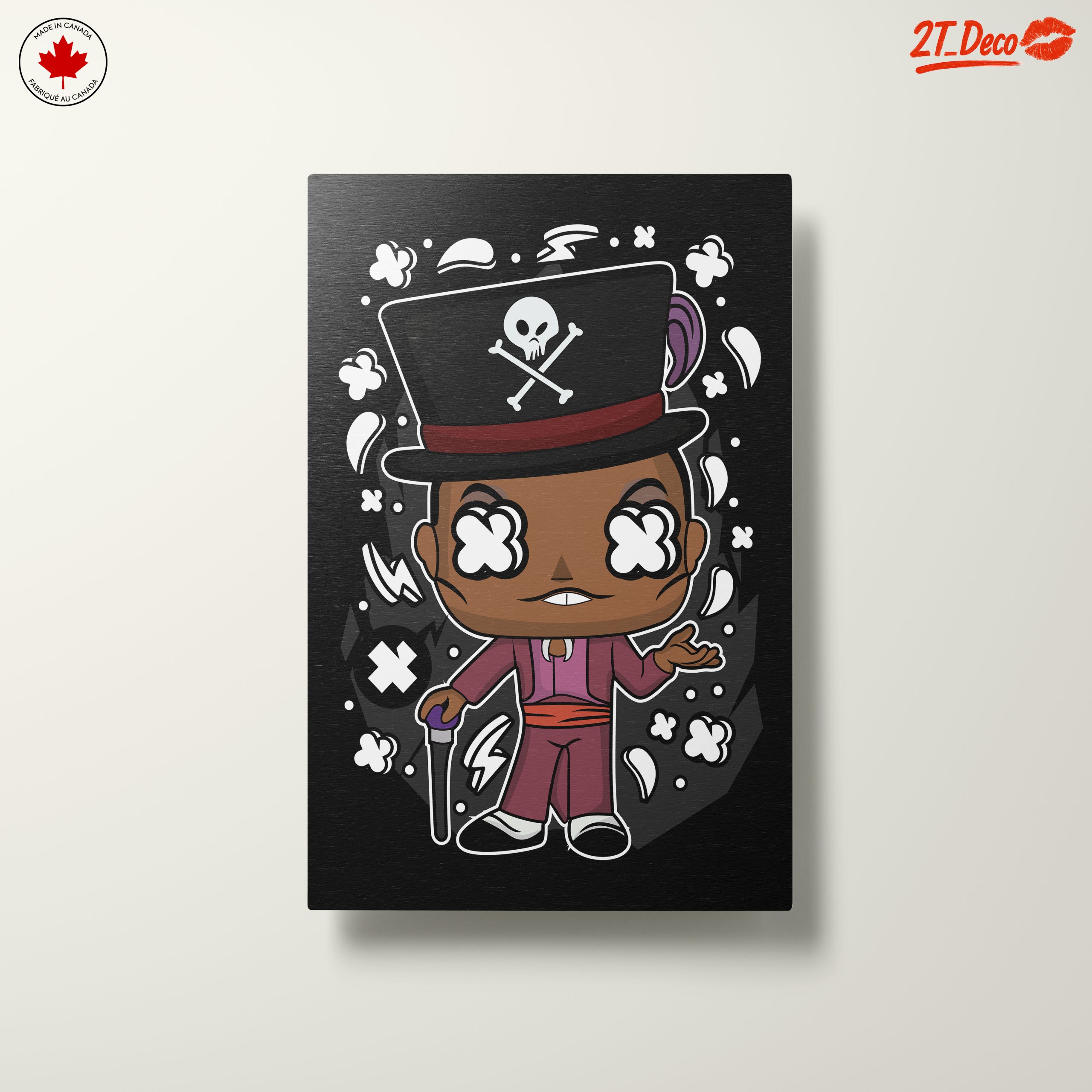Anime Pirate Character with Skull Hat - Image 10