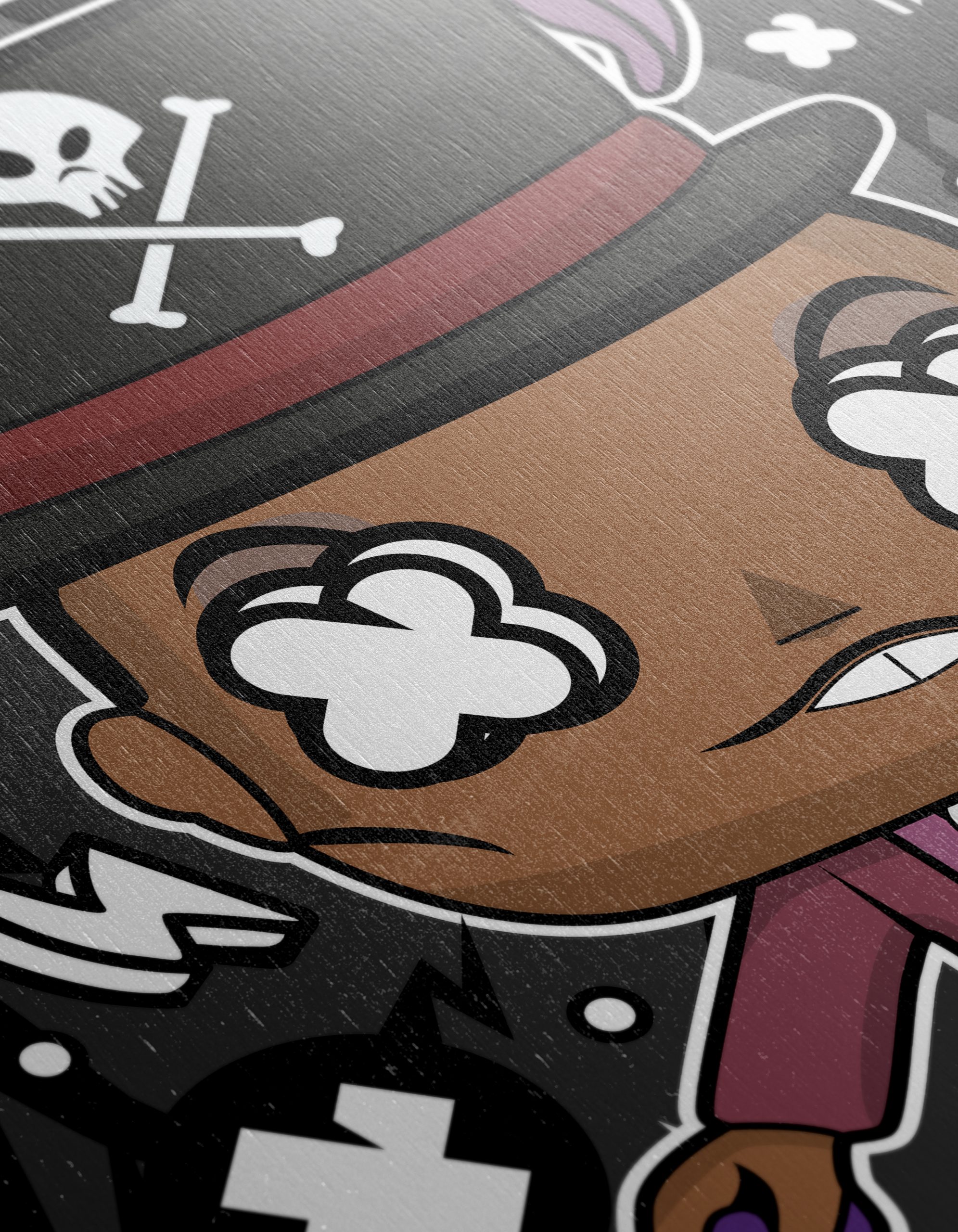 Anime Pirate Character with Skull Hat - Image 12