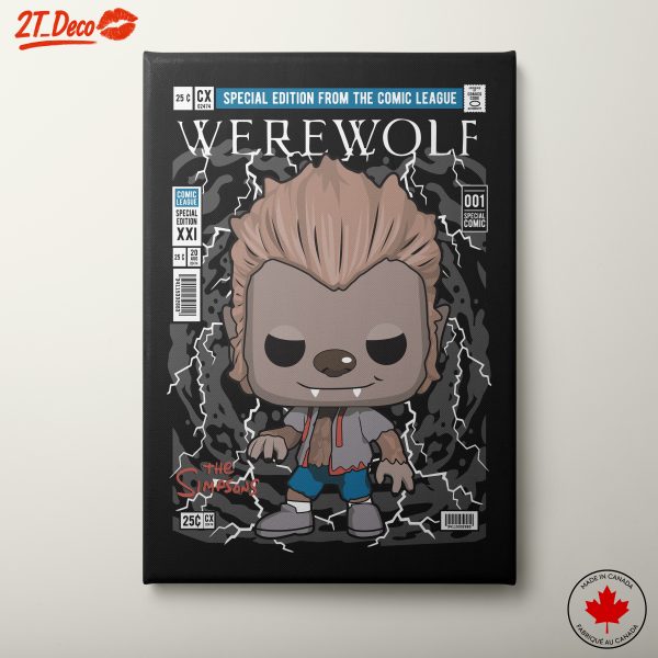 Stylized Werewolf Funko Character