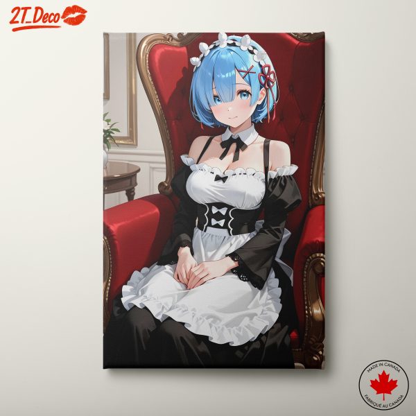 Charming Anime Character in Elegant Attire