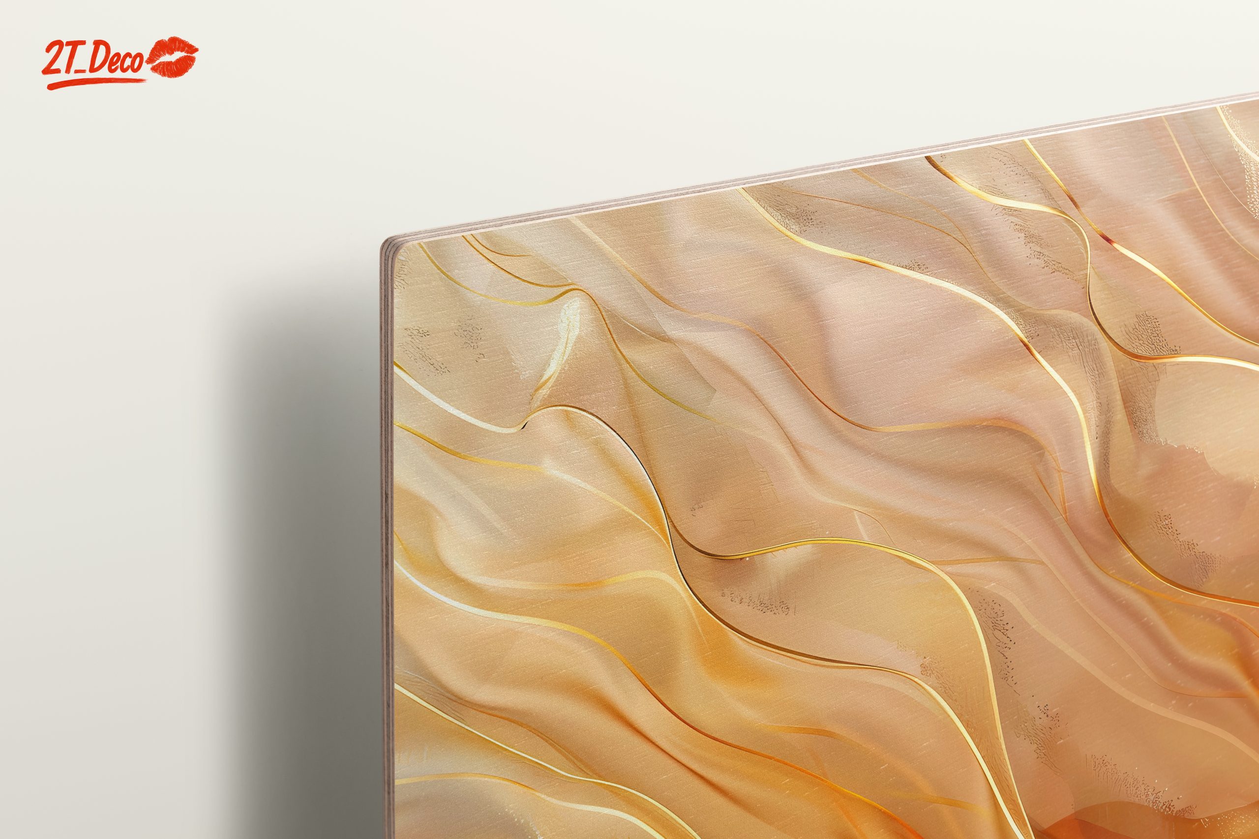Elegant Abstract Waves in Warm Tones - Image 15