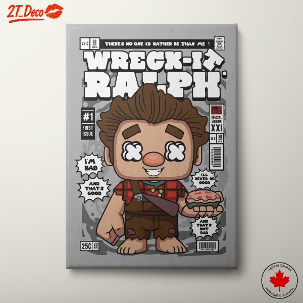 Wreck-It Ralph Cartoon Art