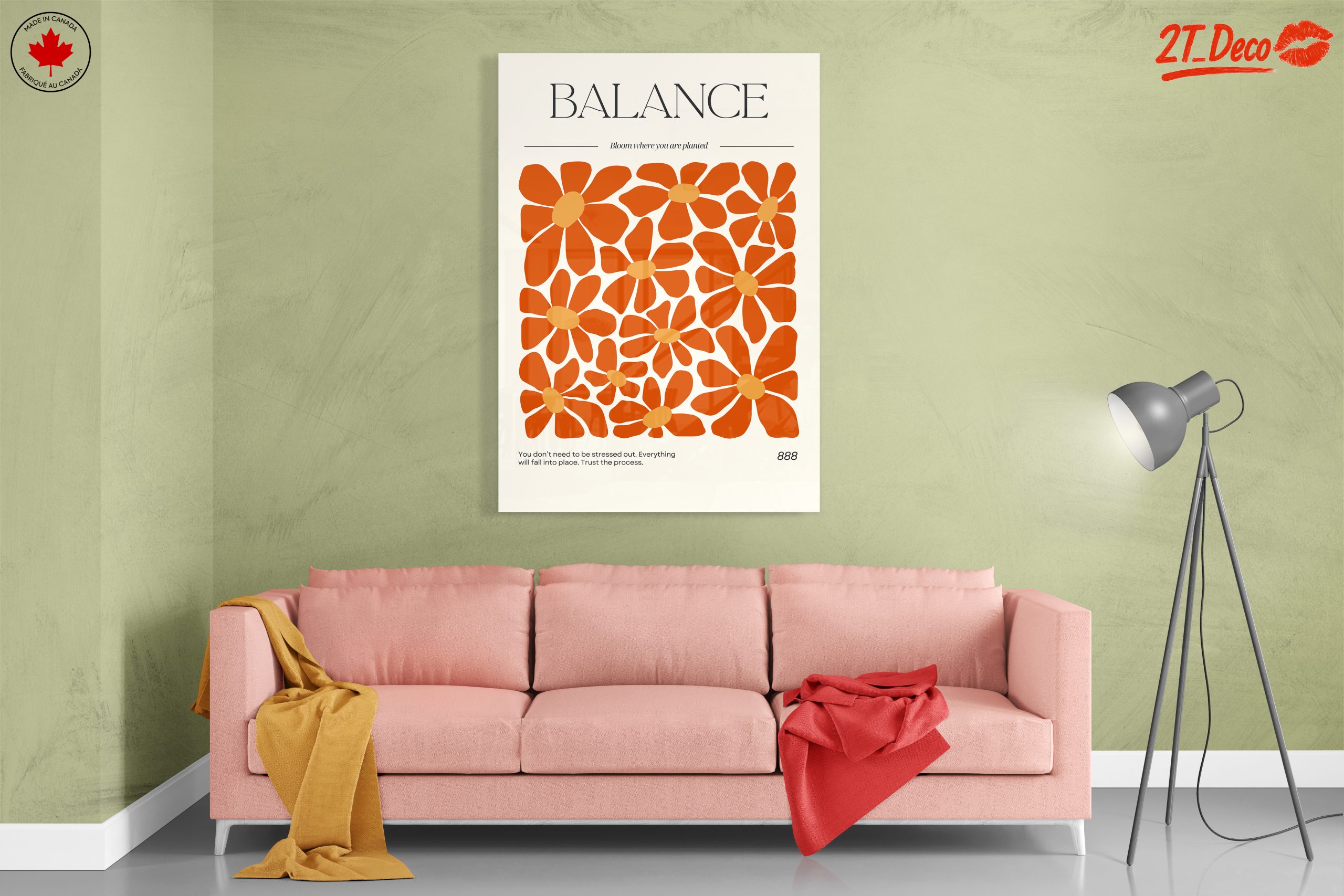 Vibrant Floral Design for Positive Energy - Image 7