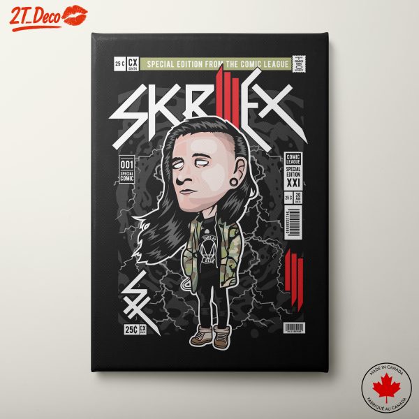 Skrillex Character Artwork