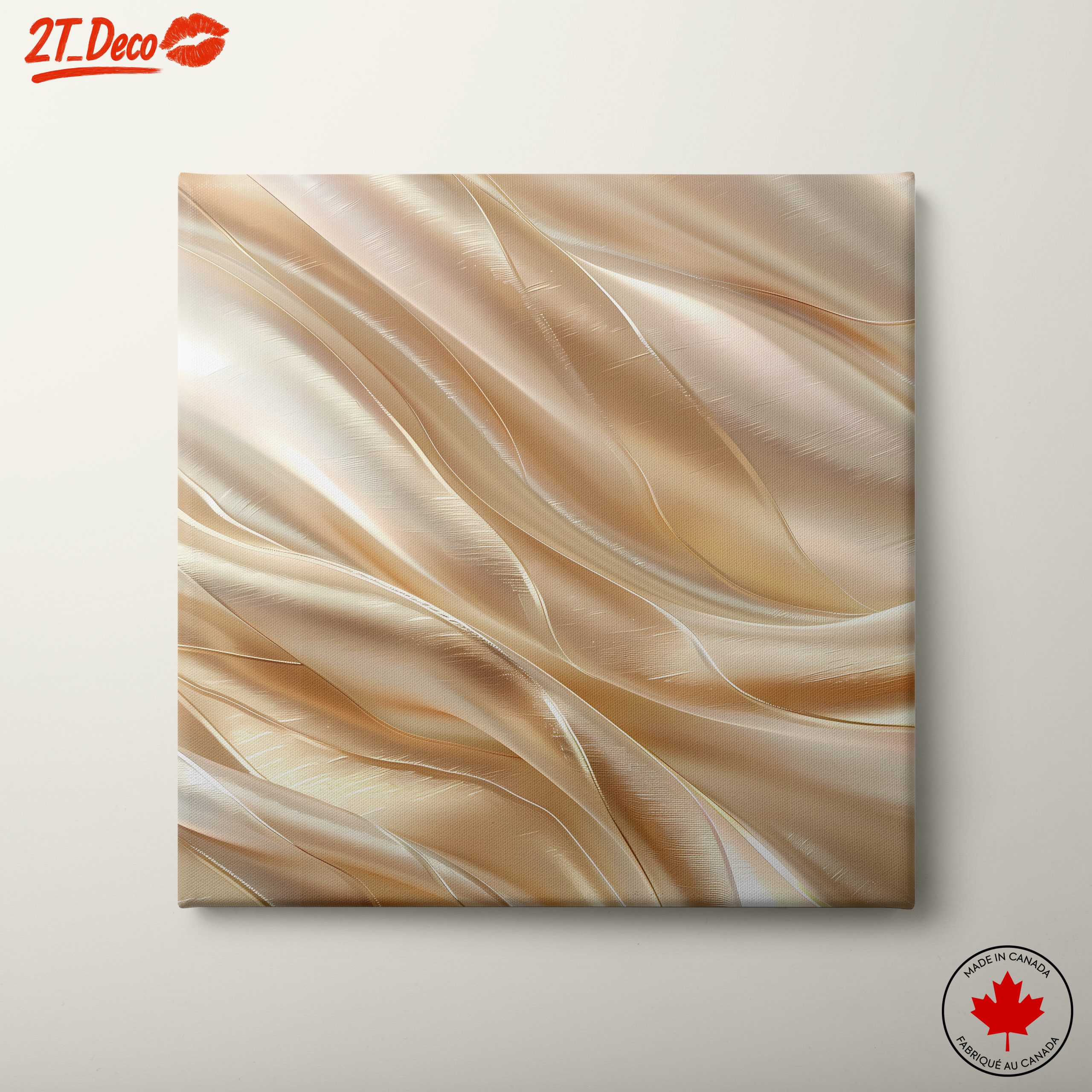 Elegant Fluid Abstract Art for Modern Spaces