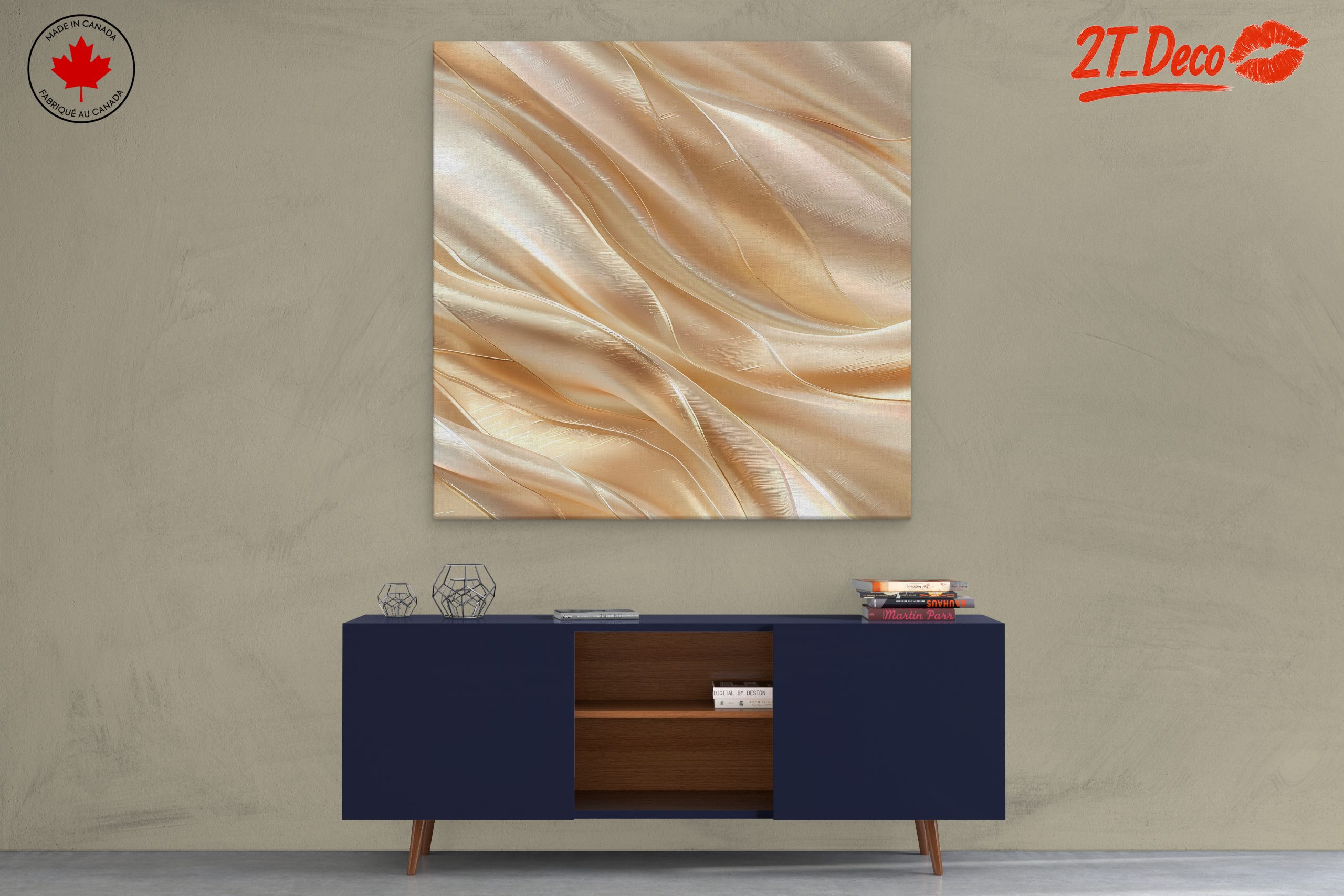 Elegant Fluid Abstract Art for Modern Spaces - Image 3