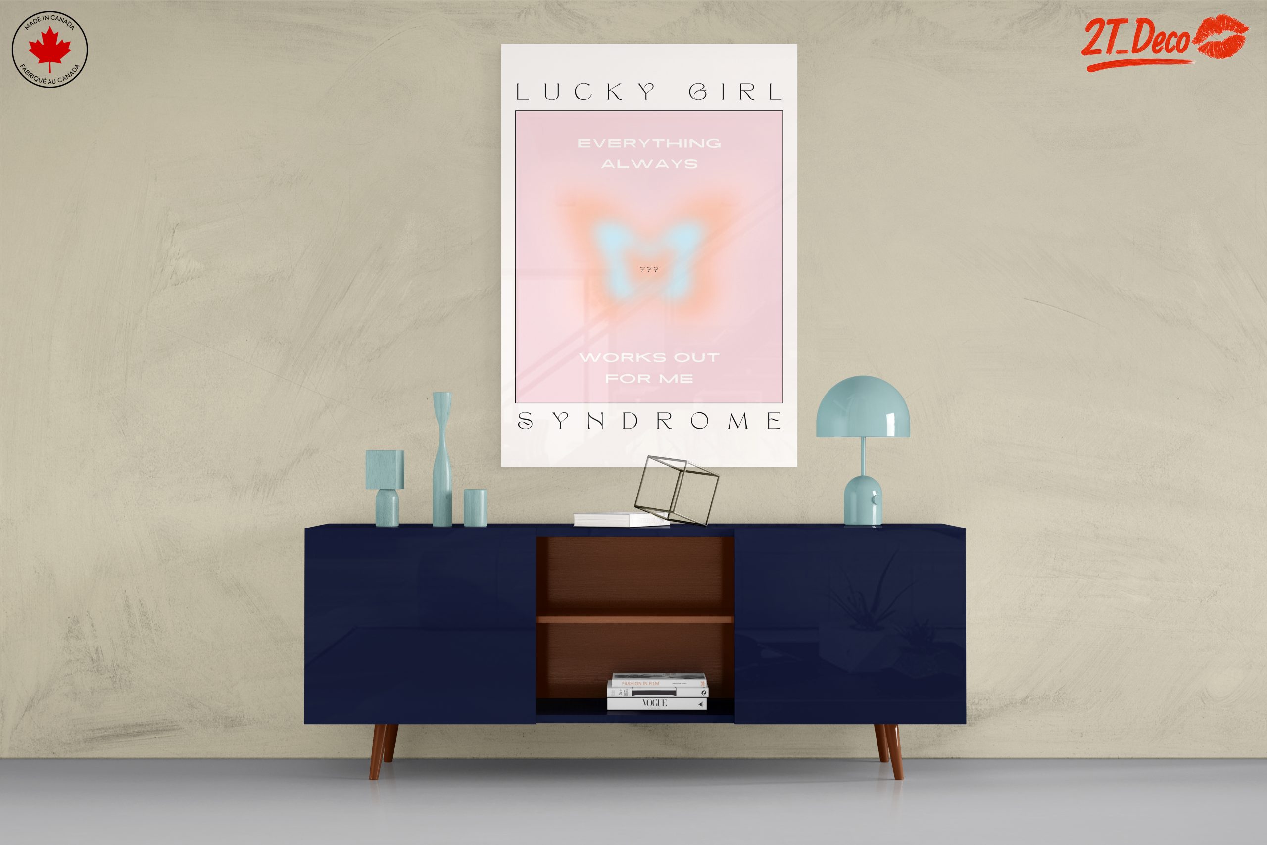 Lucky Girl Syndrome Inspirational Artwork - Image 8