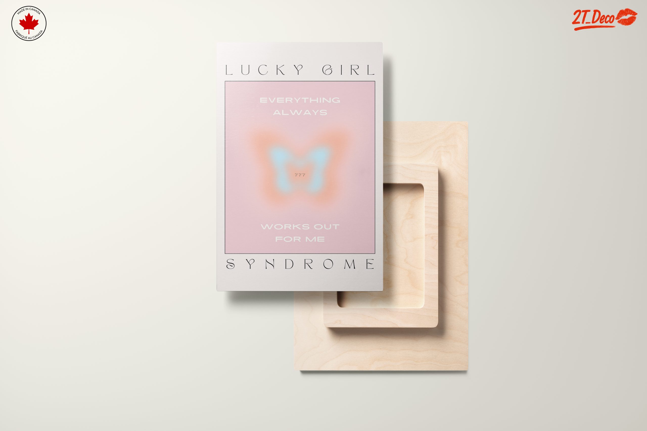 Lucky Girl Syndrome Inspirational Artwork - Image 11