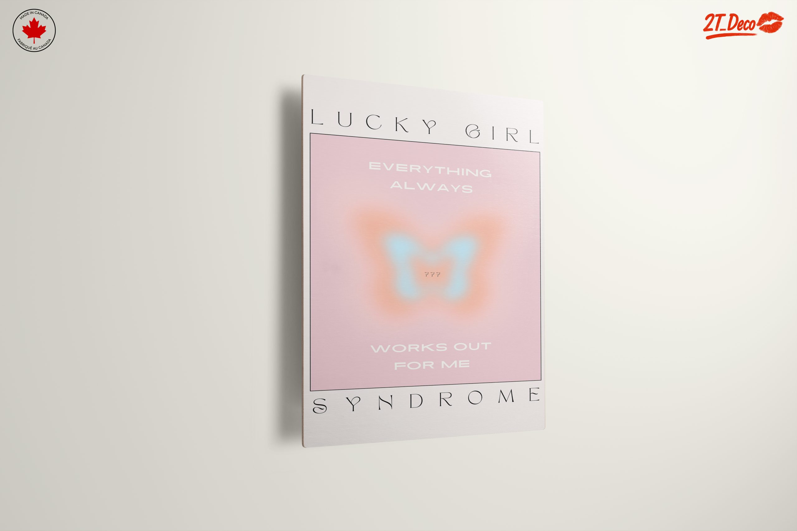 Lucky Girl Syndrome Inspirational Artwork - Image 13