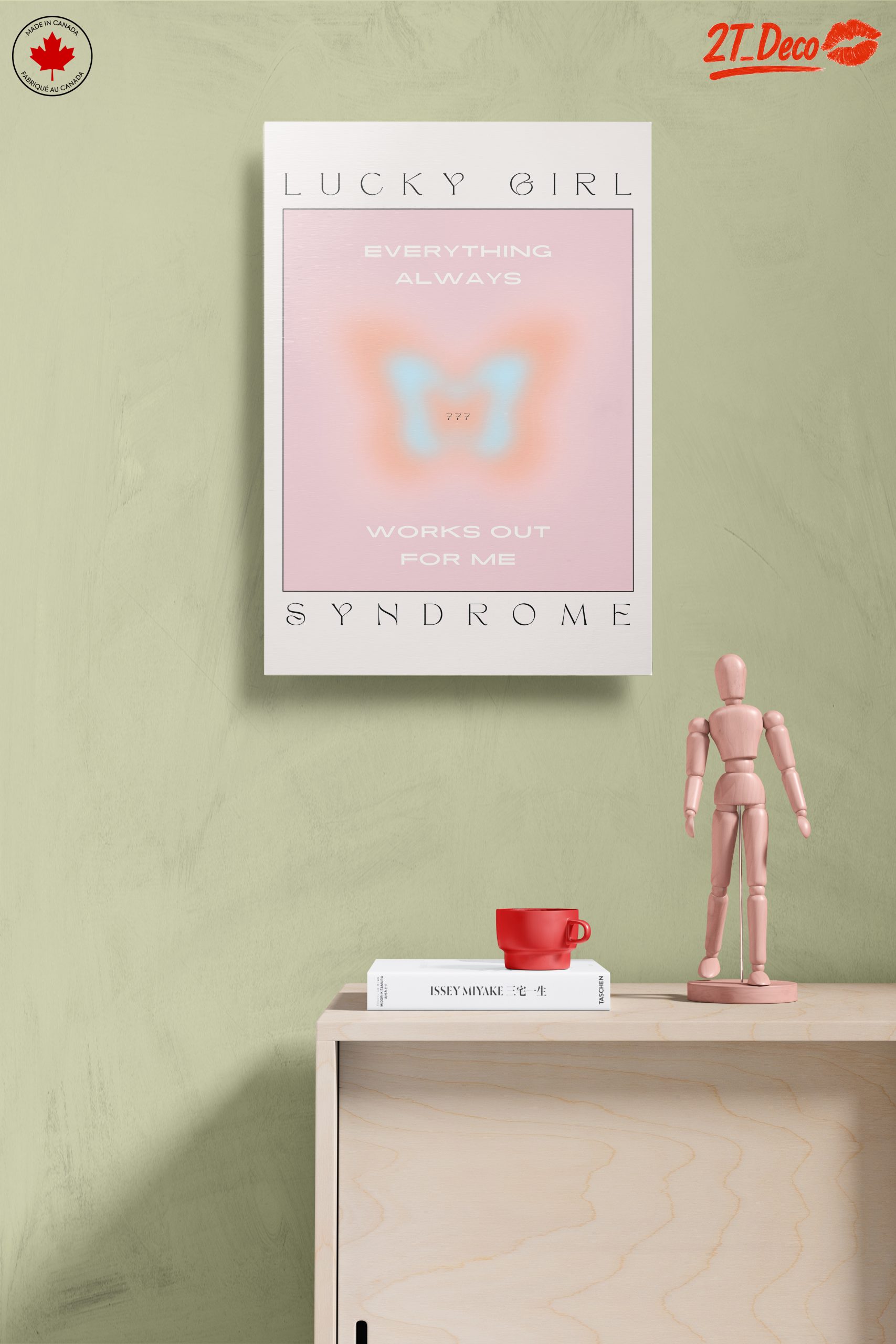 Lucky Girl Syndrome Inspirational Artwork - Image 14