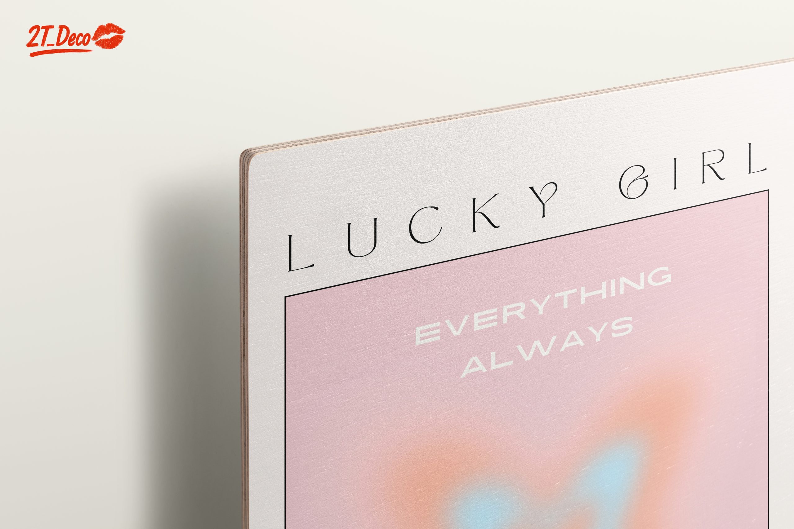 Lucky Girl Syndrome Inspirational Artwork - Image 15