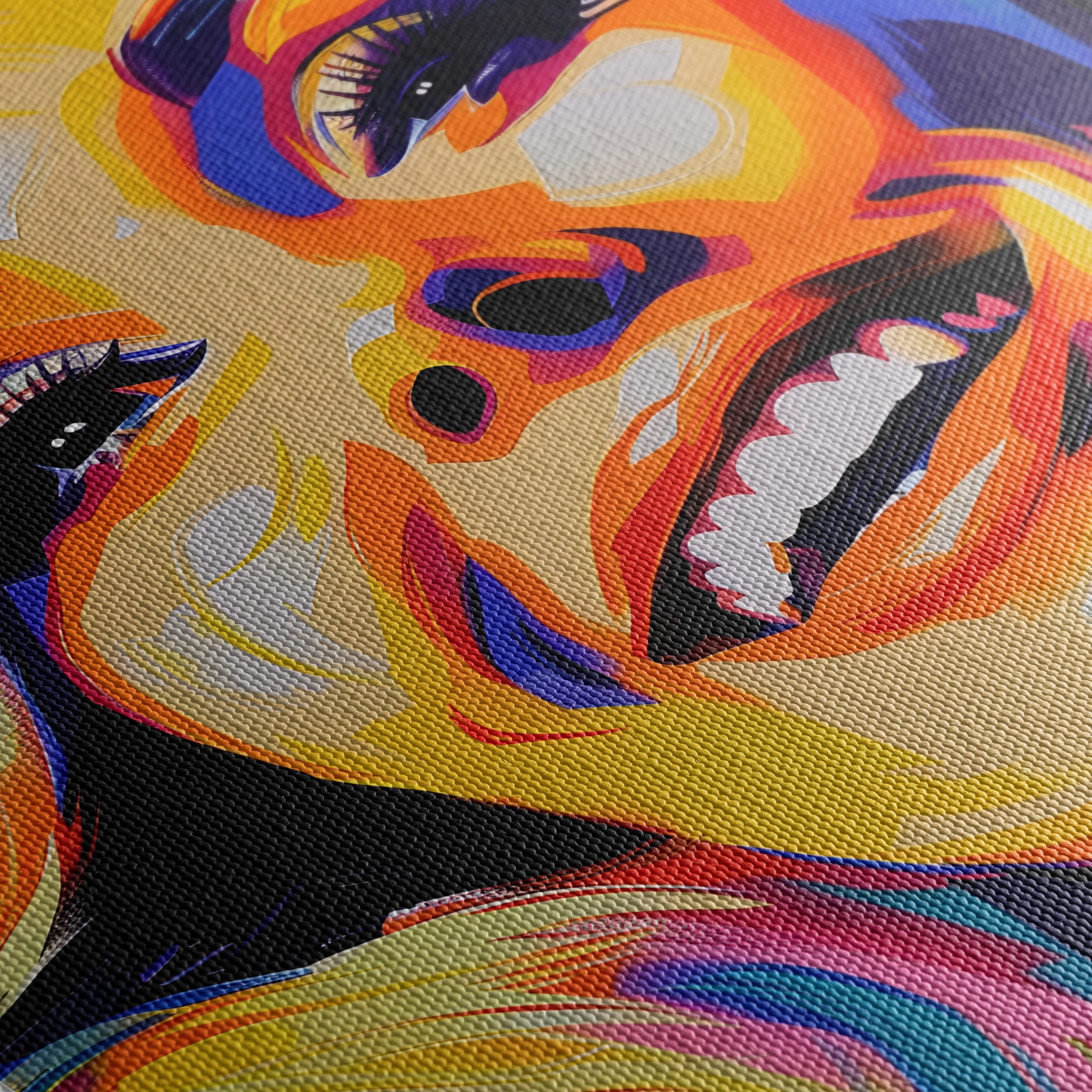 Vibrant Colorful Pop Art Portrait - Image 5