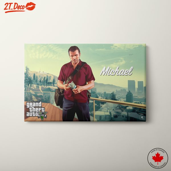 Michael from Grand Theft Auto V Artwork