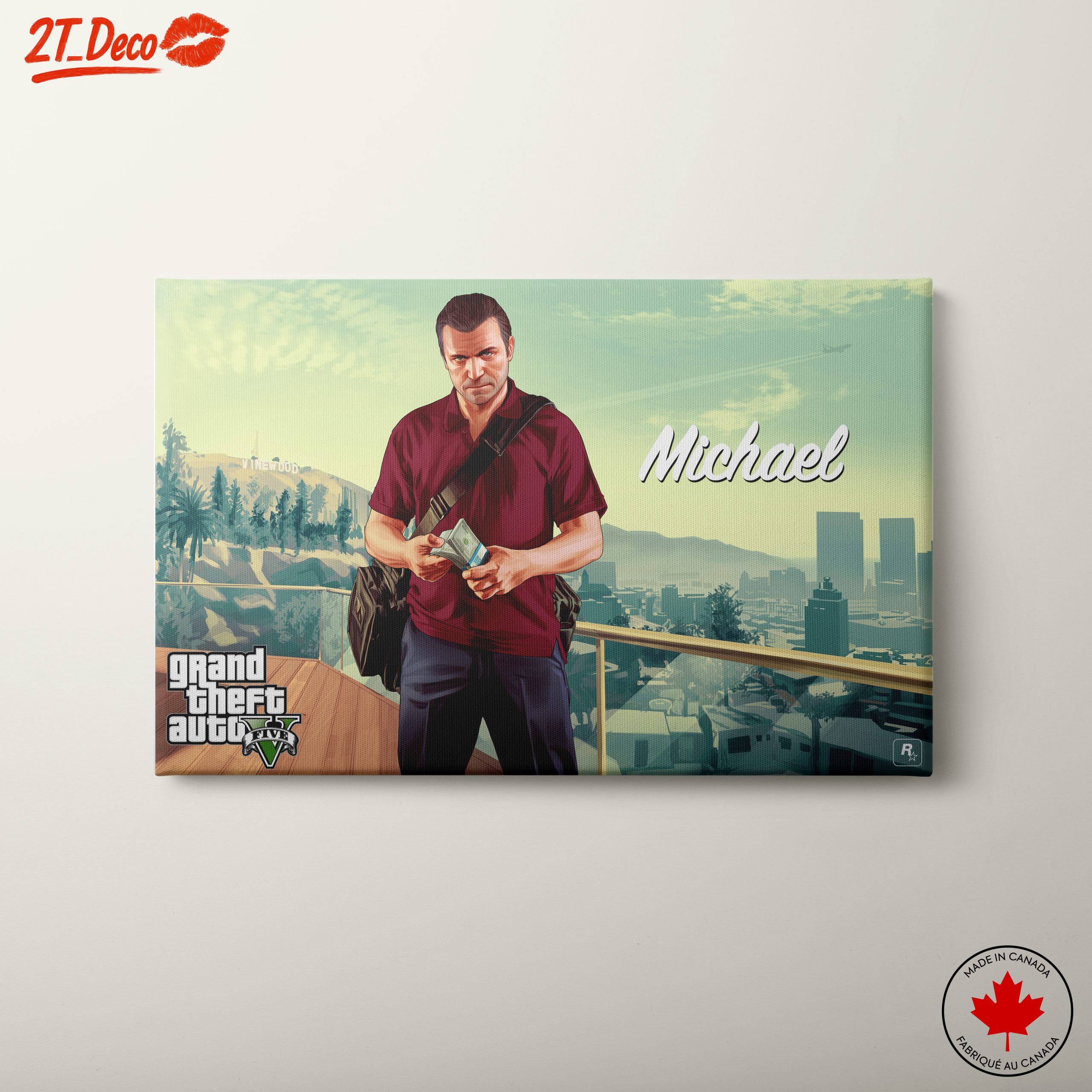 Michael from Grand Theft Auto V Artwork