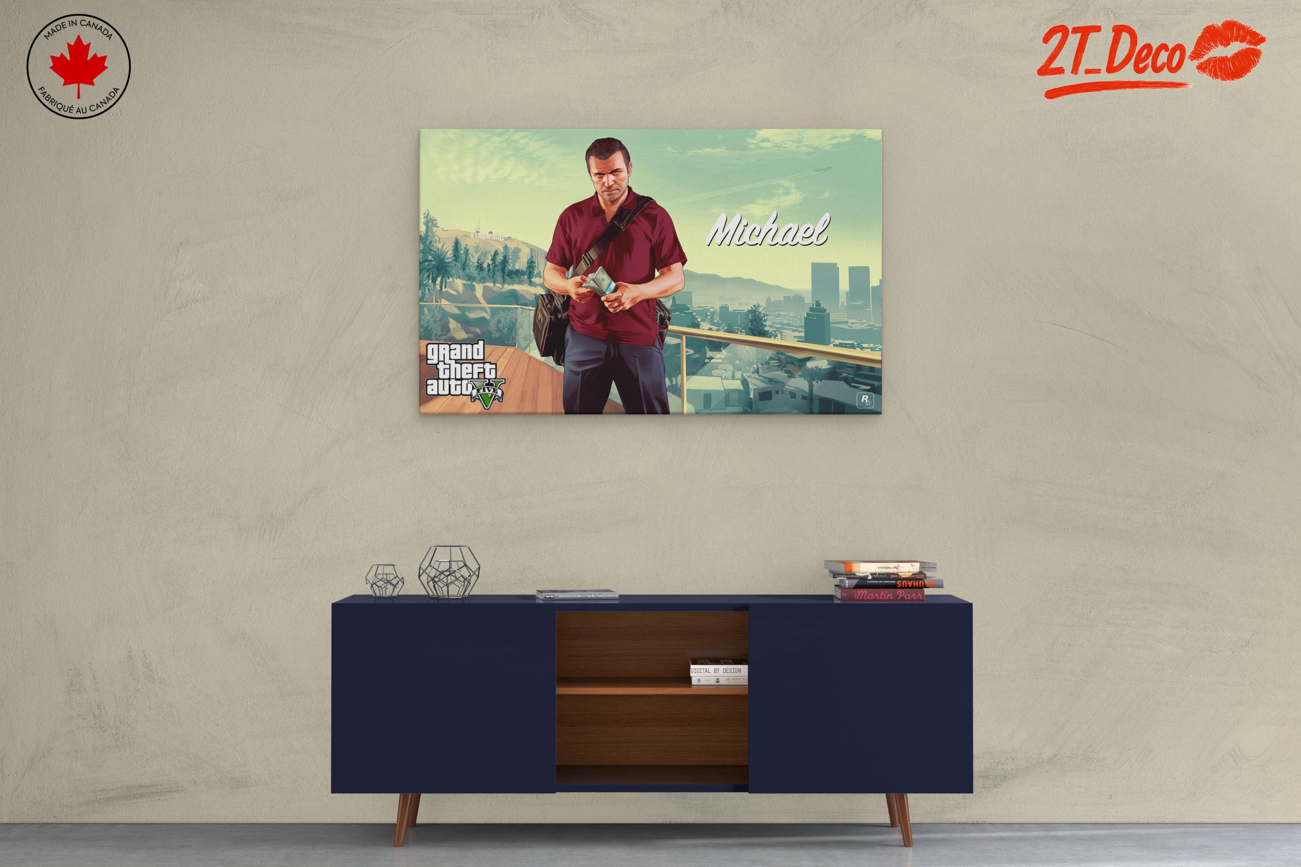 Michael from Grand Theft Auto V Artwork - Image 3
