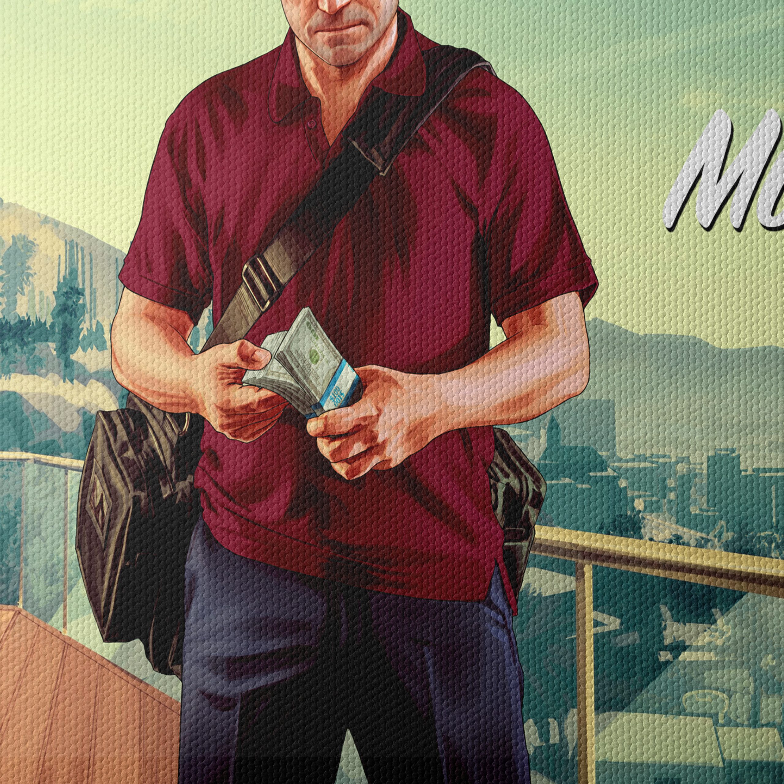 Michael from Grand Theft Auto V Artwork - Image 4
