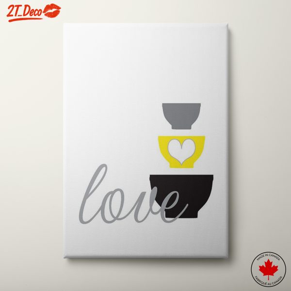 Stylish Abstract Love Art for Contemporary Spaces