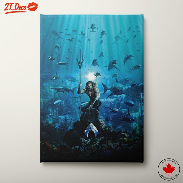 Aquaman Underwater Adventure with Sharks