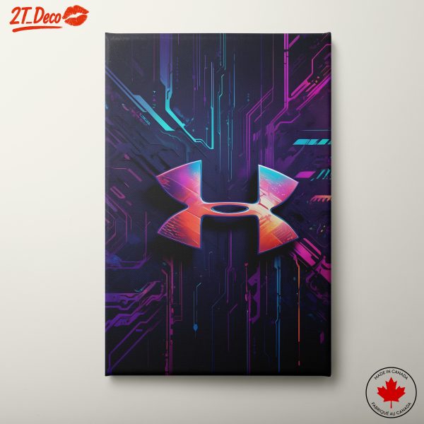 Vibrant Under Armour Logo Art 2
