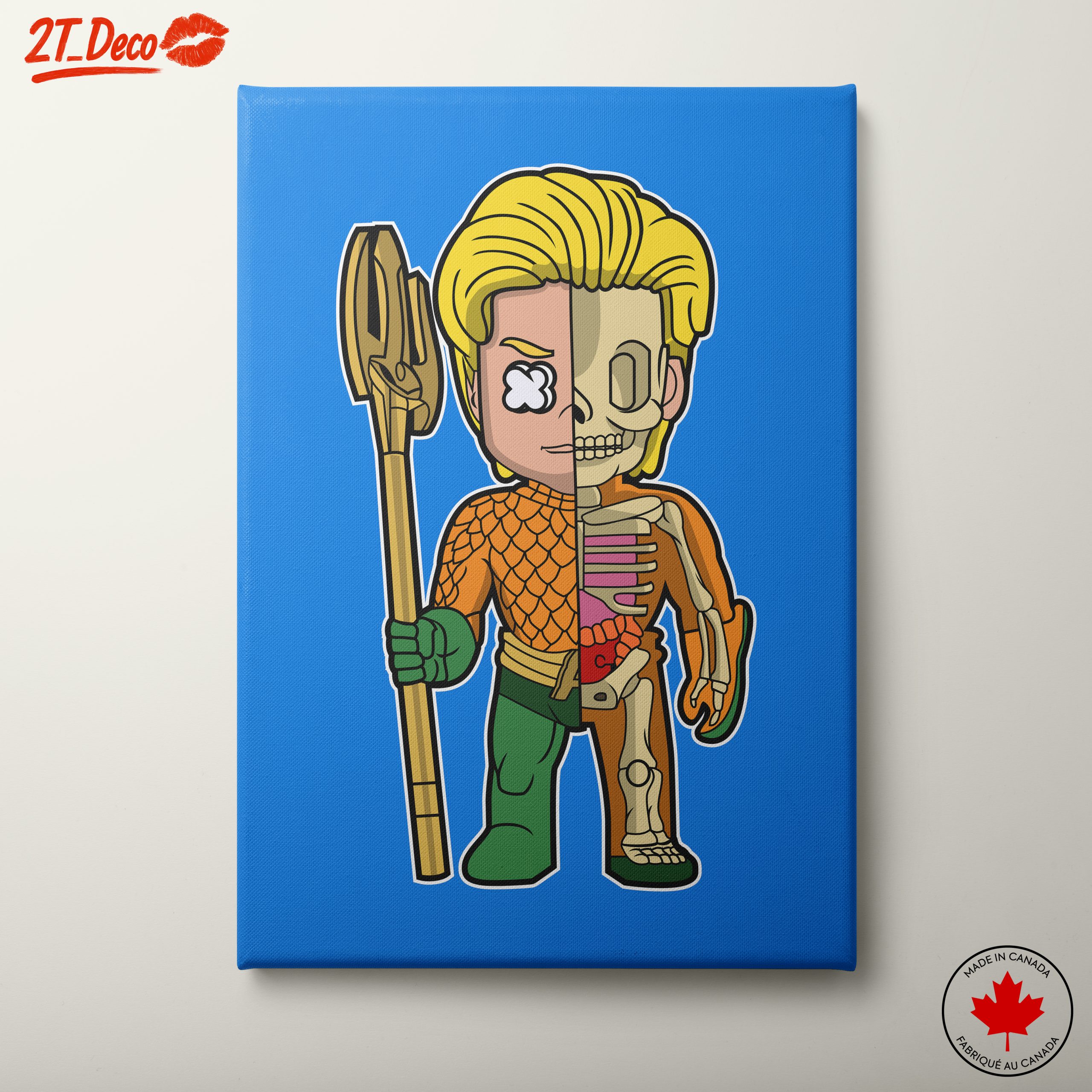 Aquaman Character Art with a Unique Twist