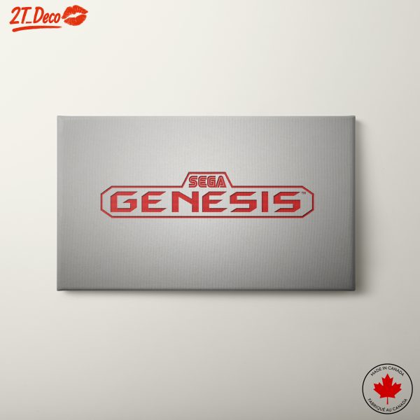 Sega Genesis Retro Gaming Artwork