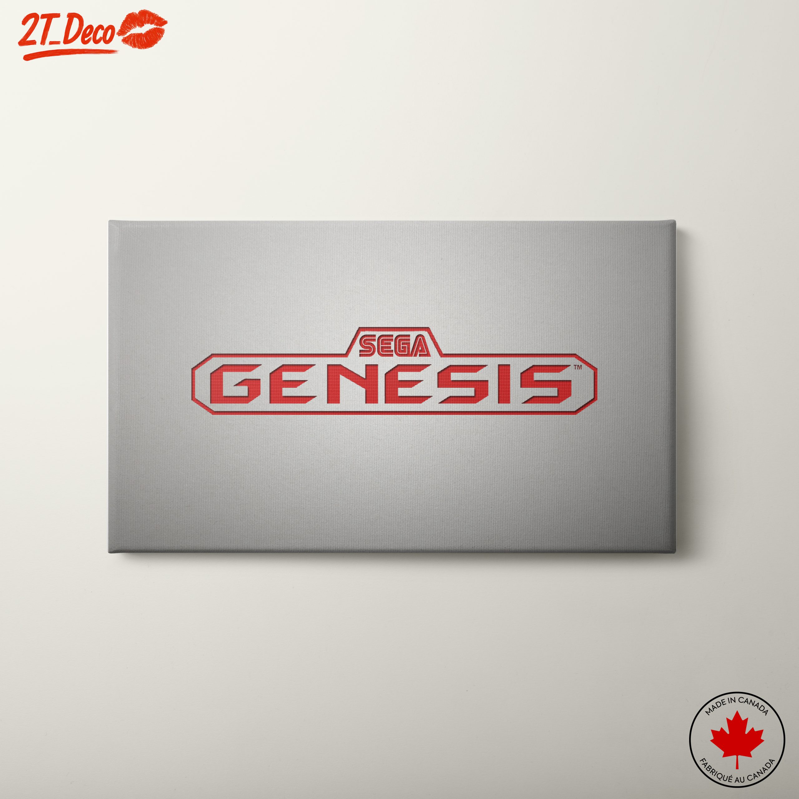 Sega Genesis Retro Gaming Artwork