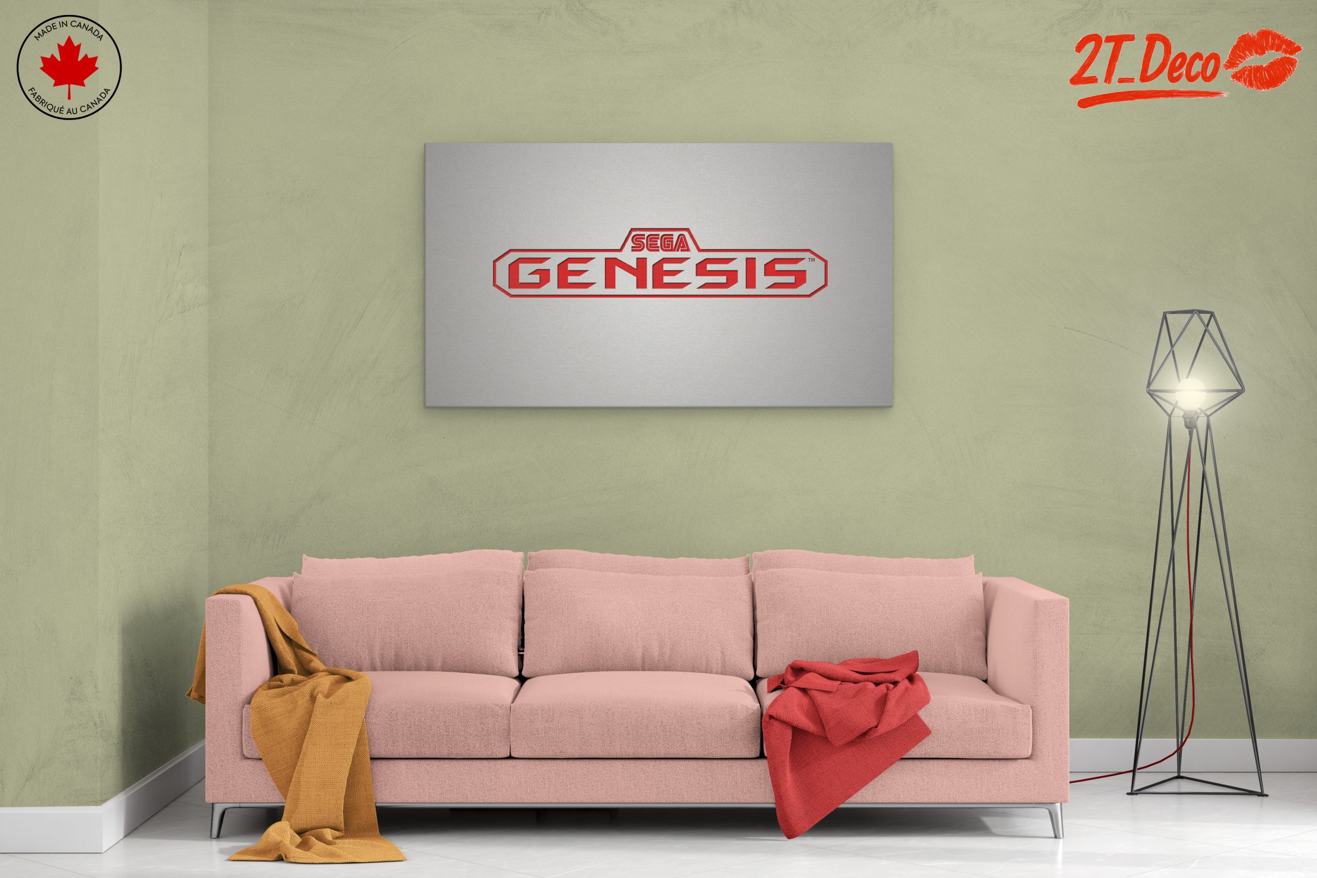Sega Genesis Retro Gaming Artwork - Image 2