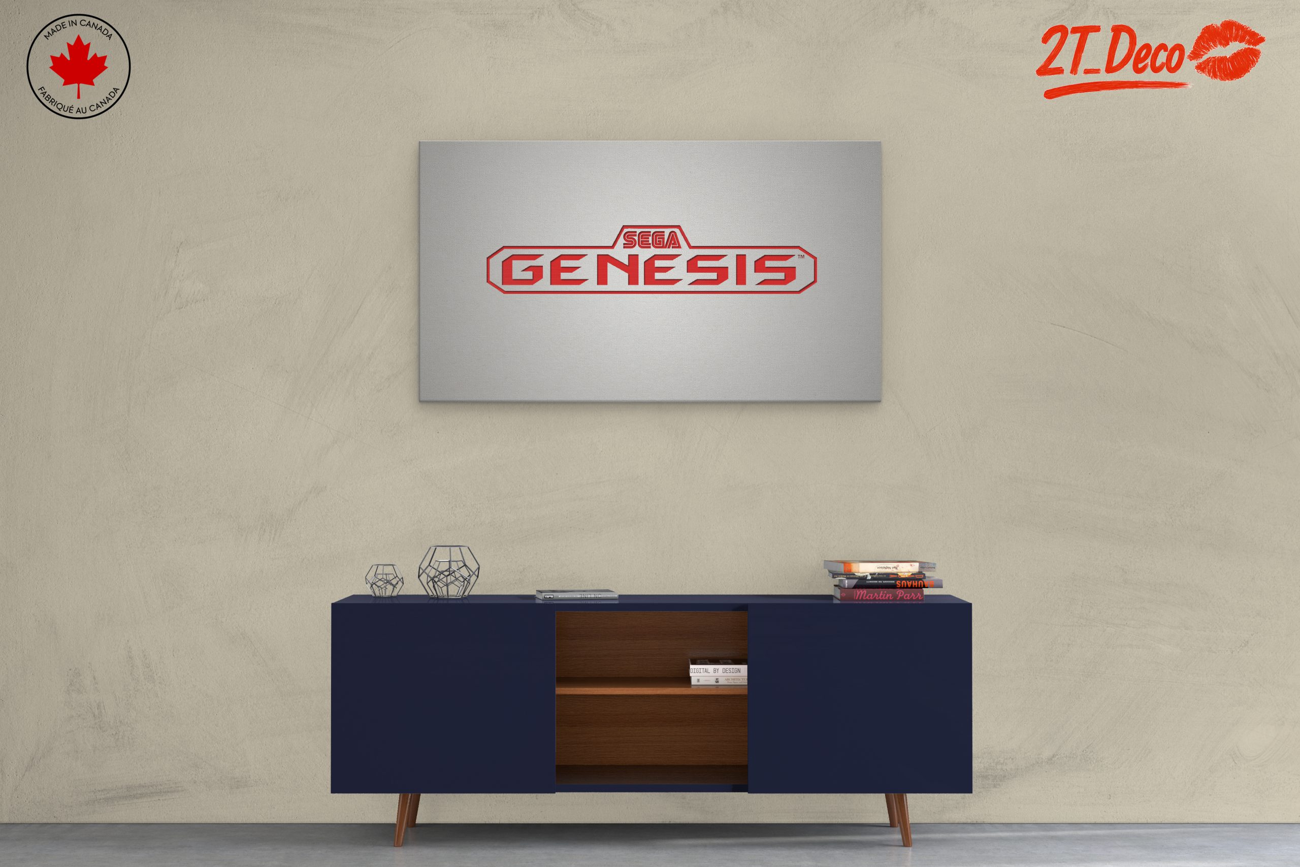 Sega Genesis Retro Gaming Artwork - Image 3