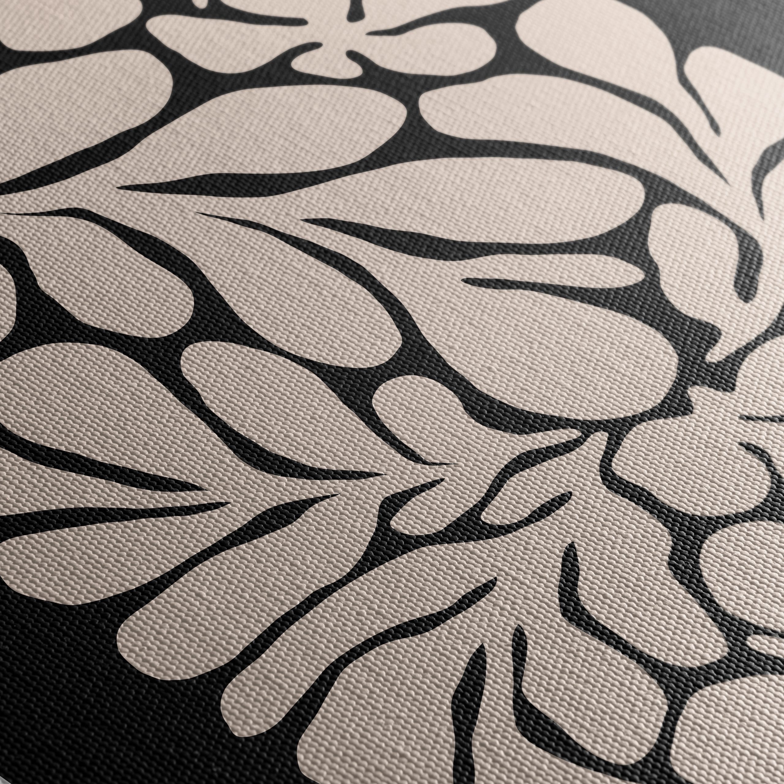 Stylized Botanical Abstract Artwork 2 - Image 5