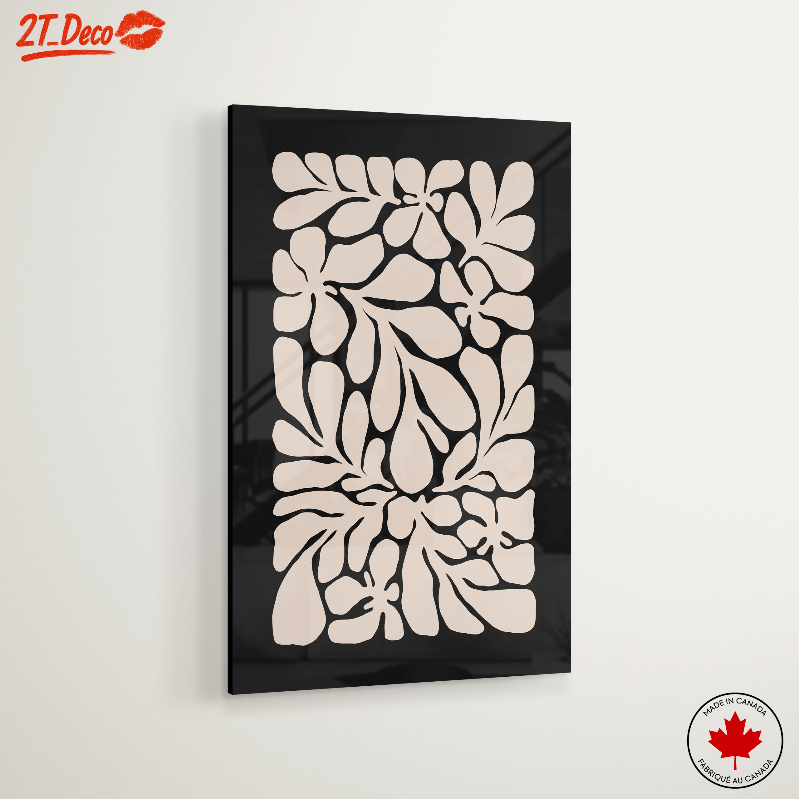 Stylized Botanical Abstract Artwork 2 - Image 6