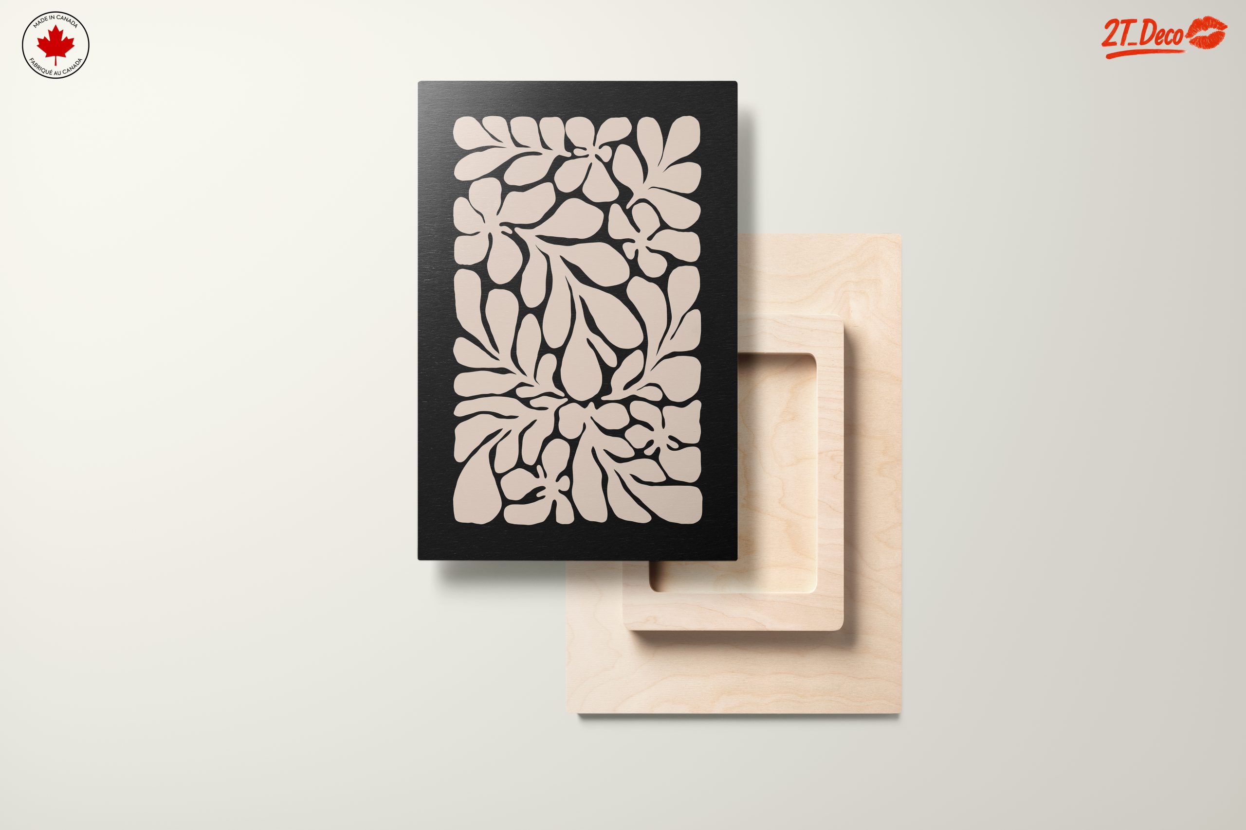 Stylized Botanical Abstract Artwork 2 - Image 11