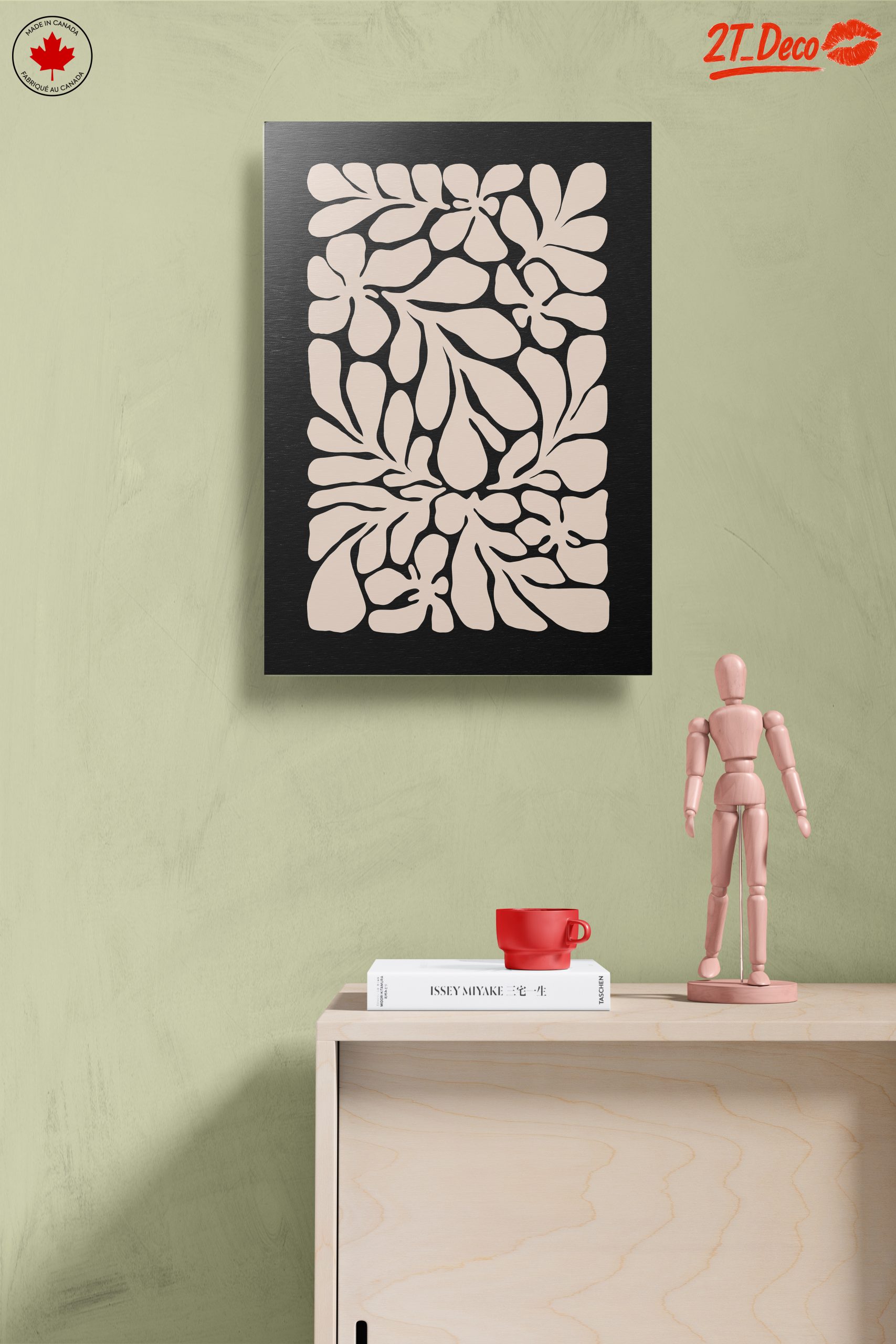 Stylized Botanical Abstract Artwork 2 - Image 14