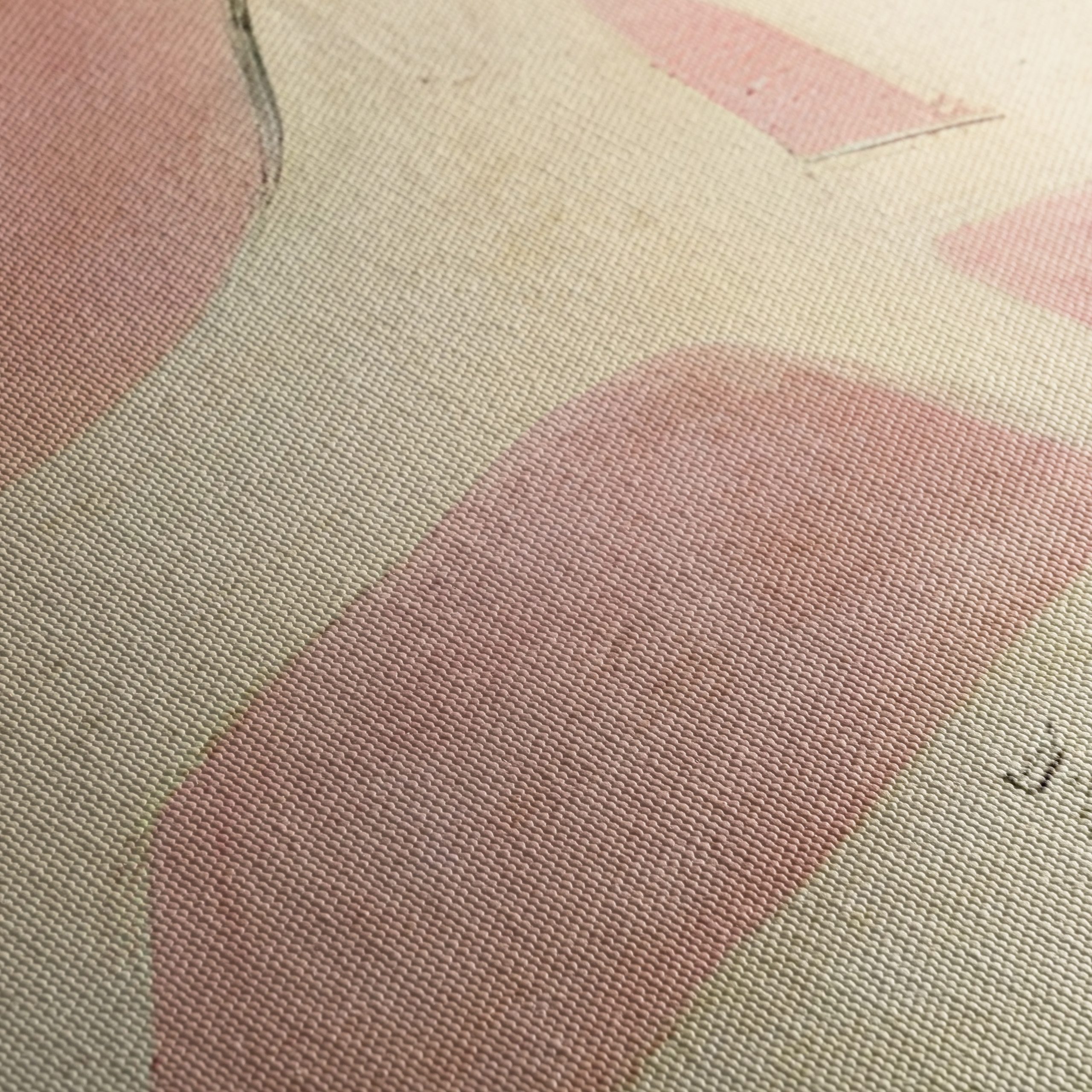 Stylized Horses on Soft Pink Background - Image 5
