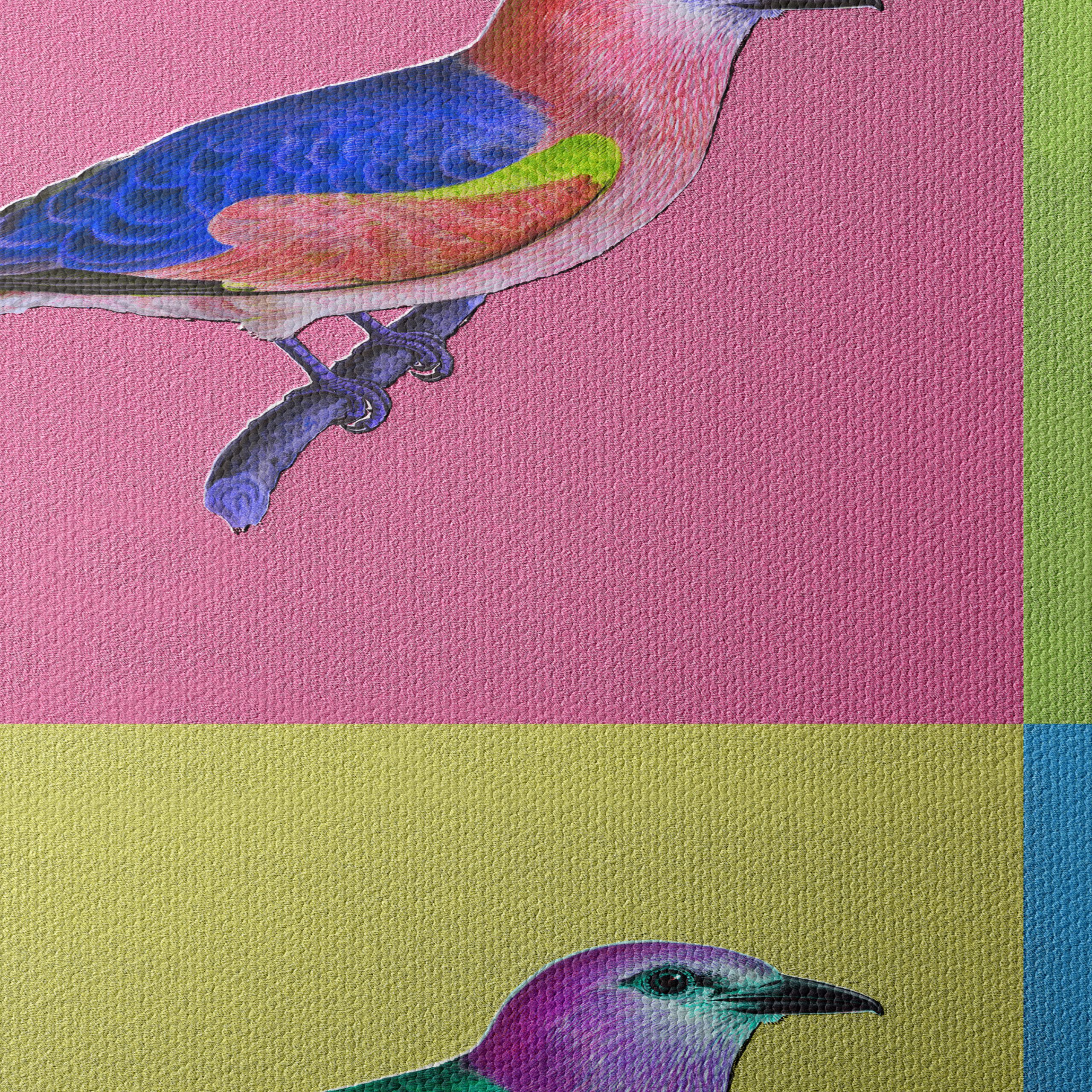 Vibrant Birds with Abstract Background - Image 4