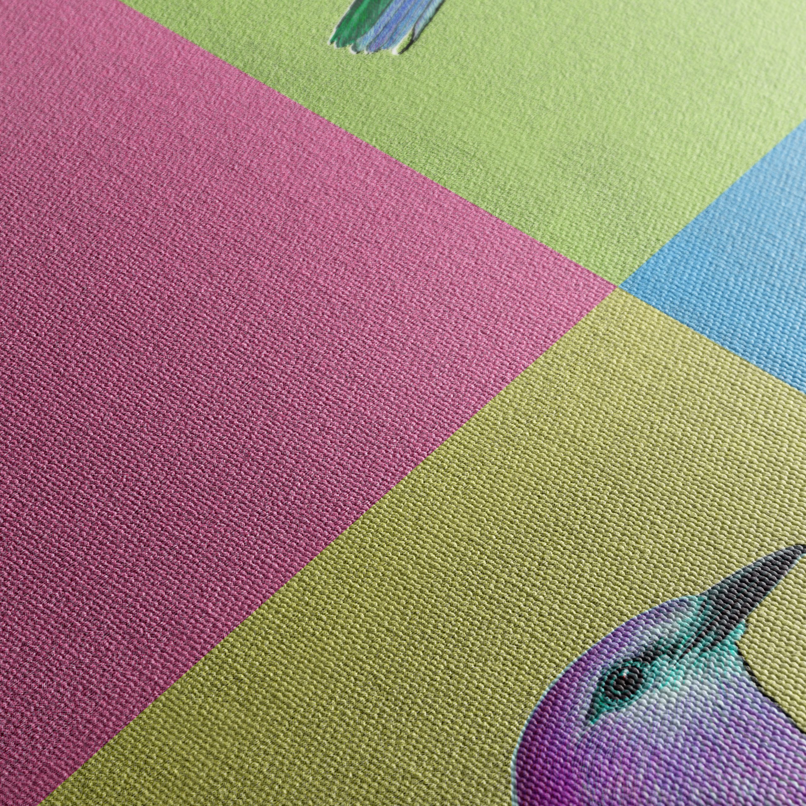 Vibrant Birds with Abstract Background - Image 5