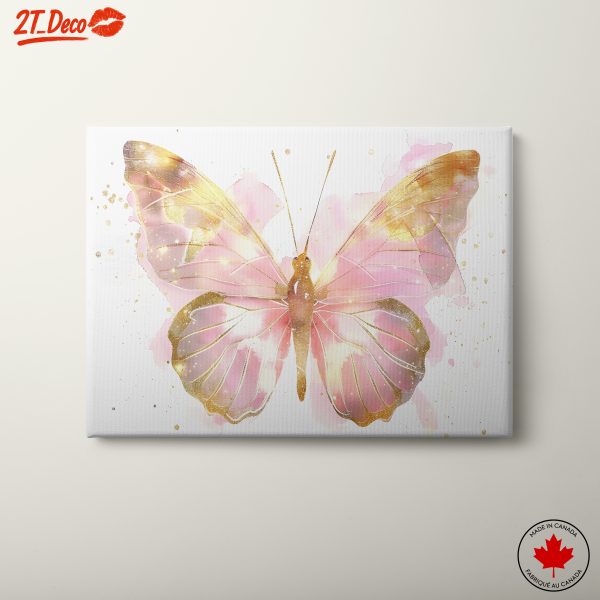 Elegant Butterfly Art in Soft Colors