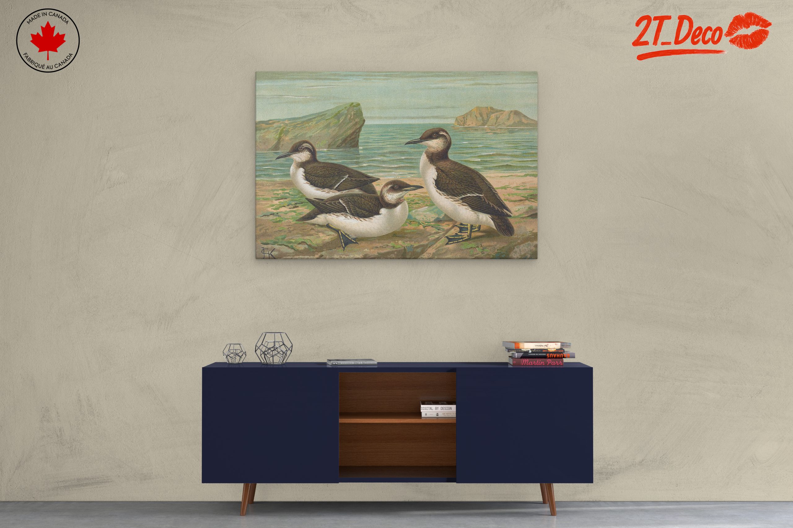 Charming Bird Art by the Shore - Image 3