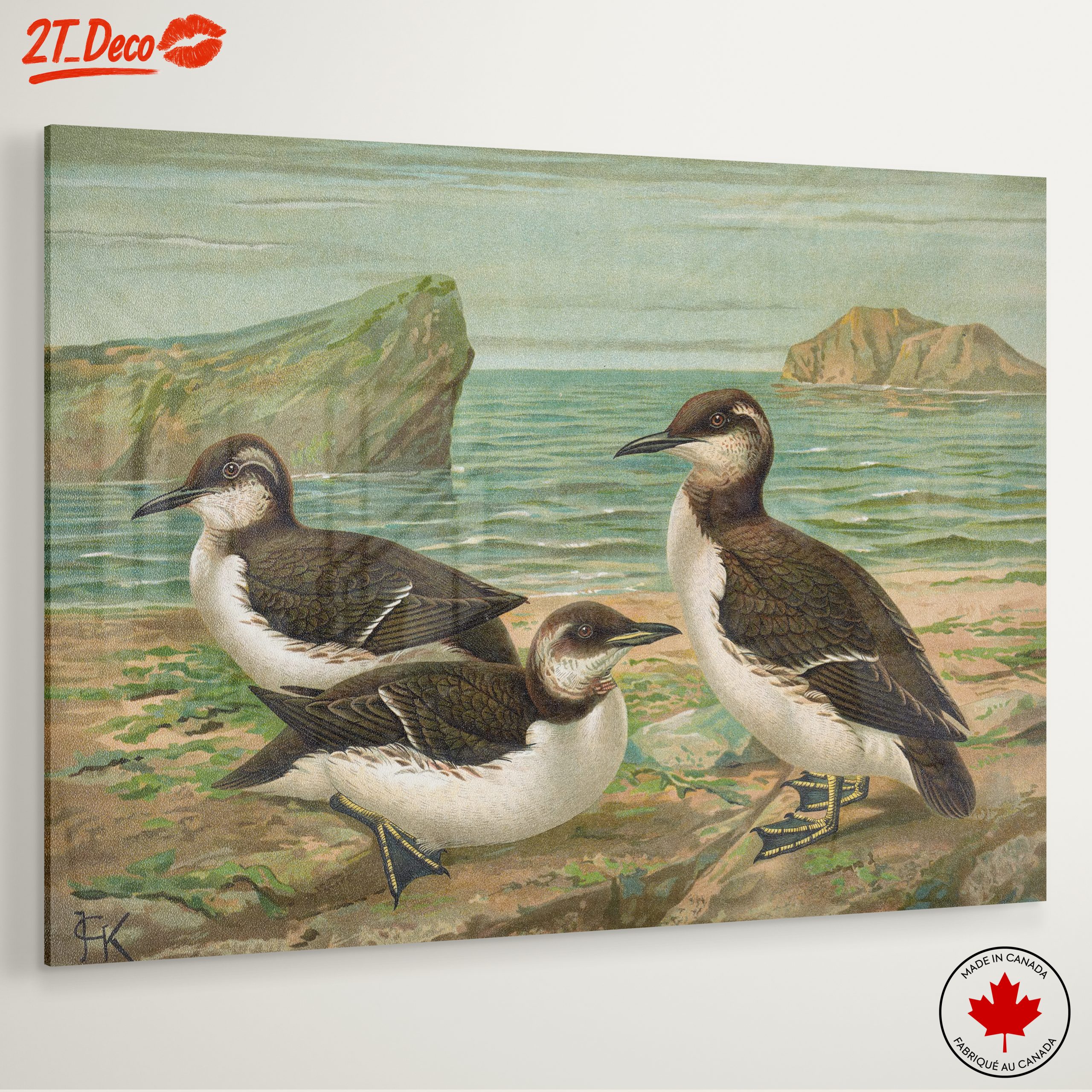 Charming Bird Art by the Shore - Image 6