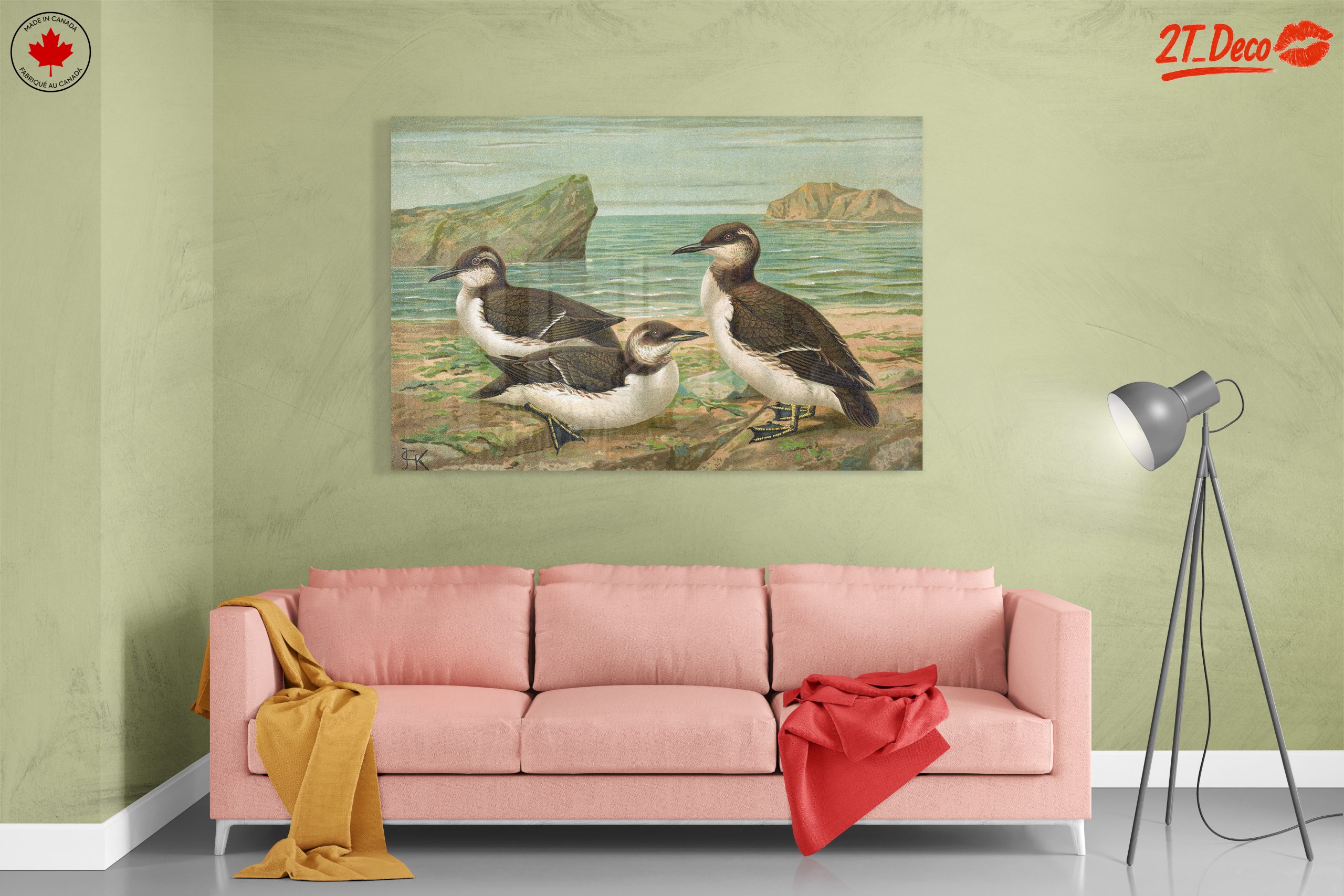 Charming Bird Art by the Shore - Image 7