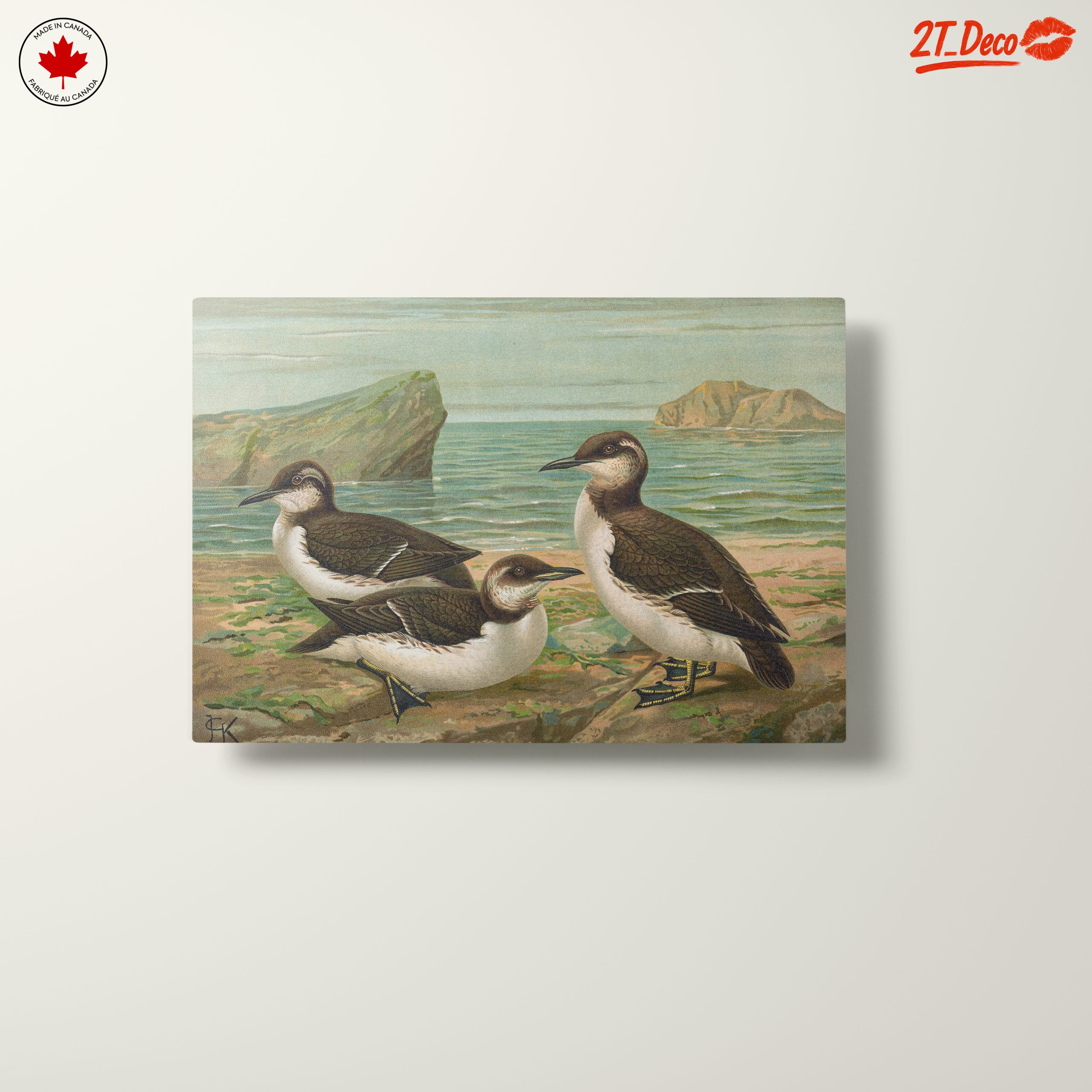 Charming Bird Art by the Shore - Image 10