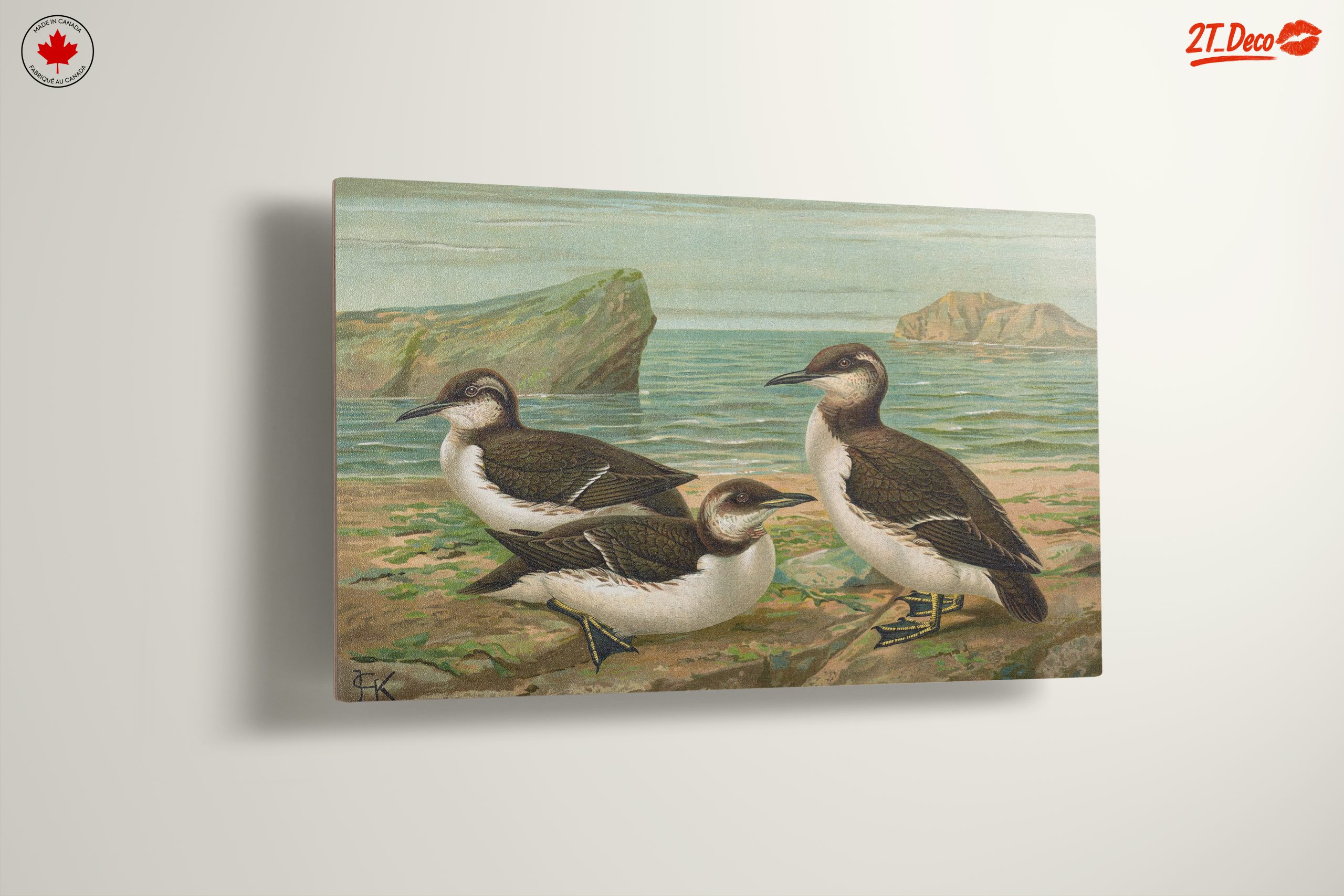 Charming Bird Art by the Shore - Image 13