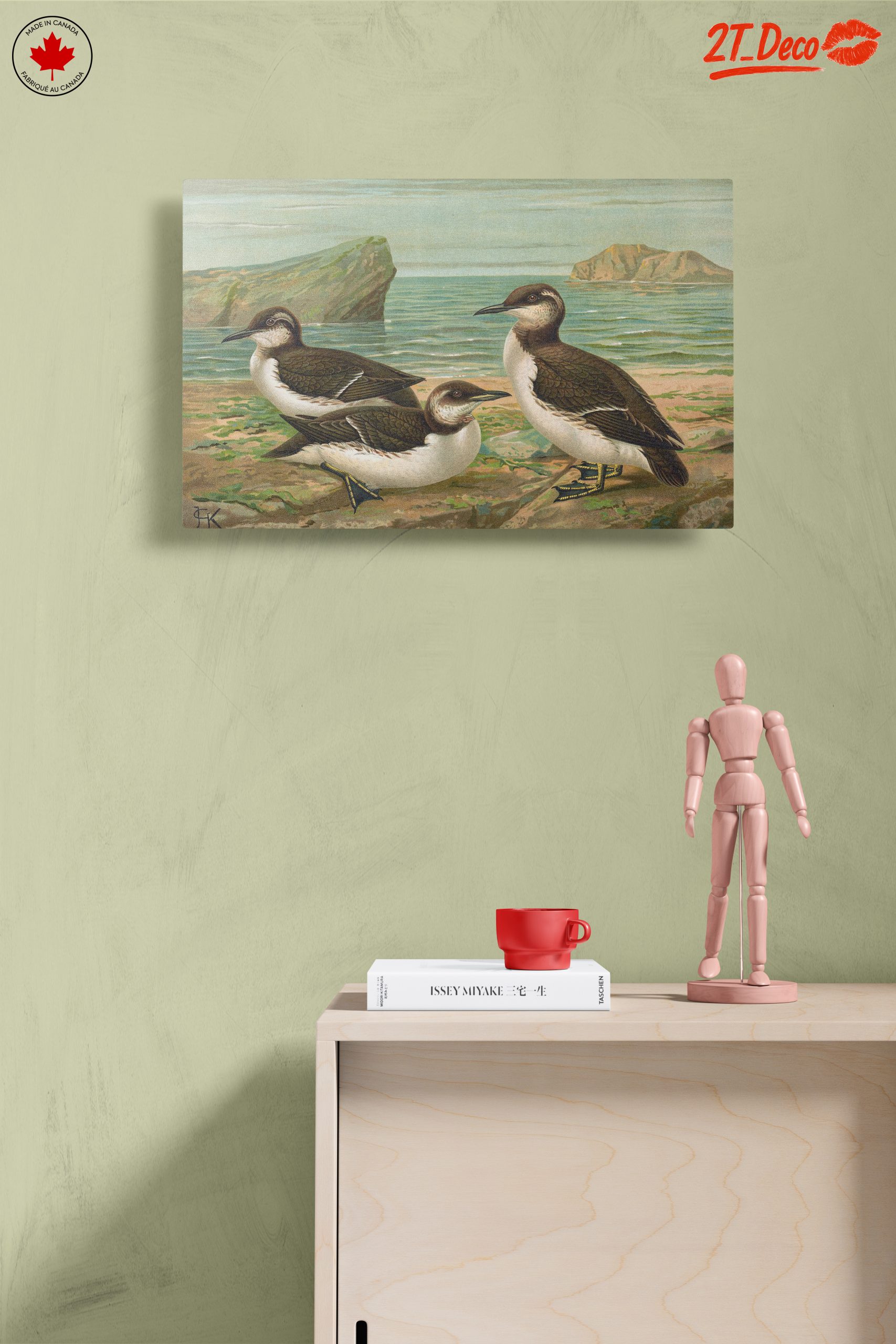 Charming Bird Art by the Shore - Image 14