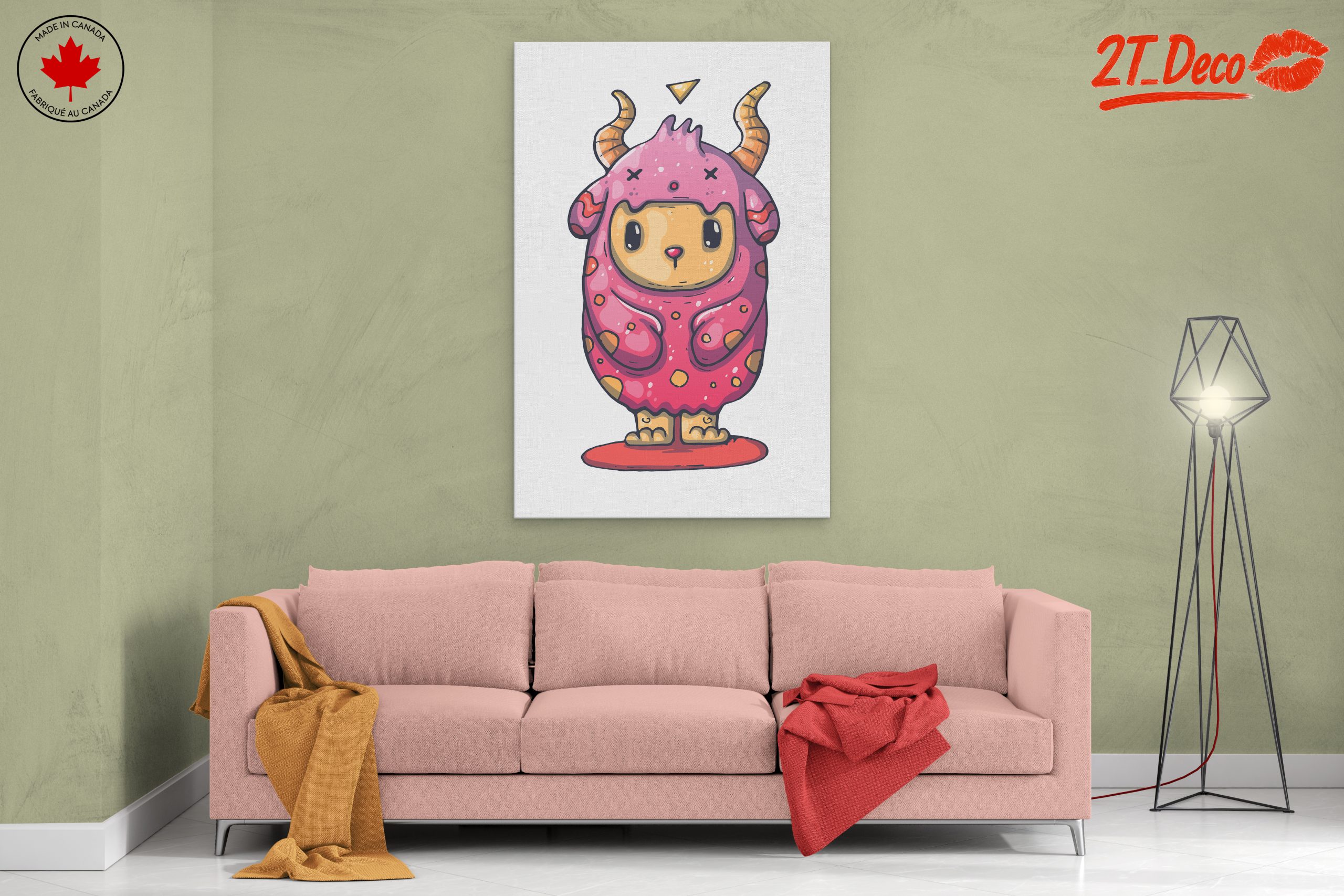 Charming Cute Monster Art for Kids - Image 2