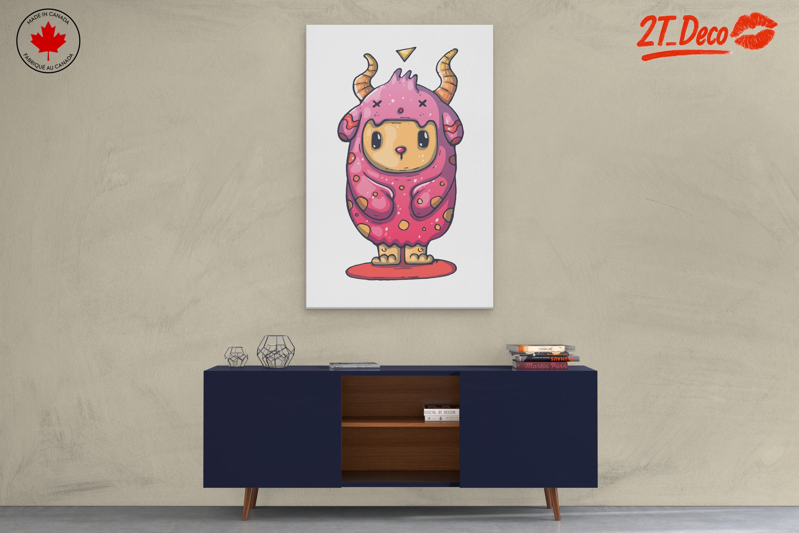 Charming Cute Monster Art for Kids - Image 3