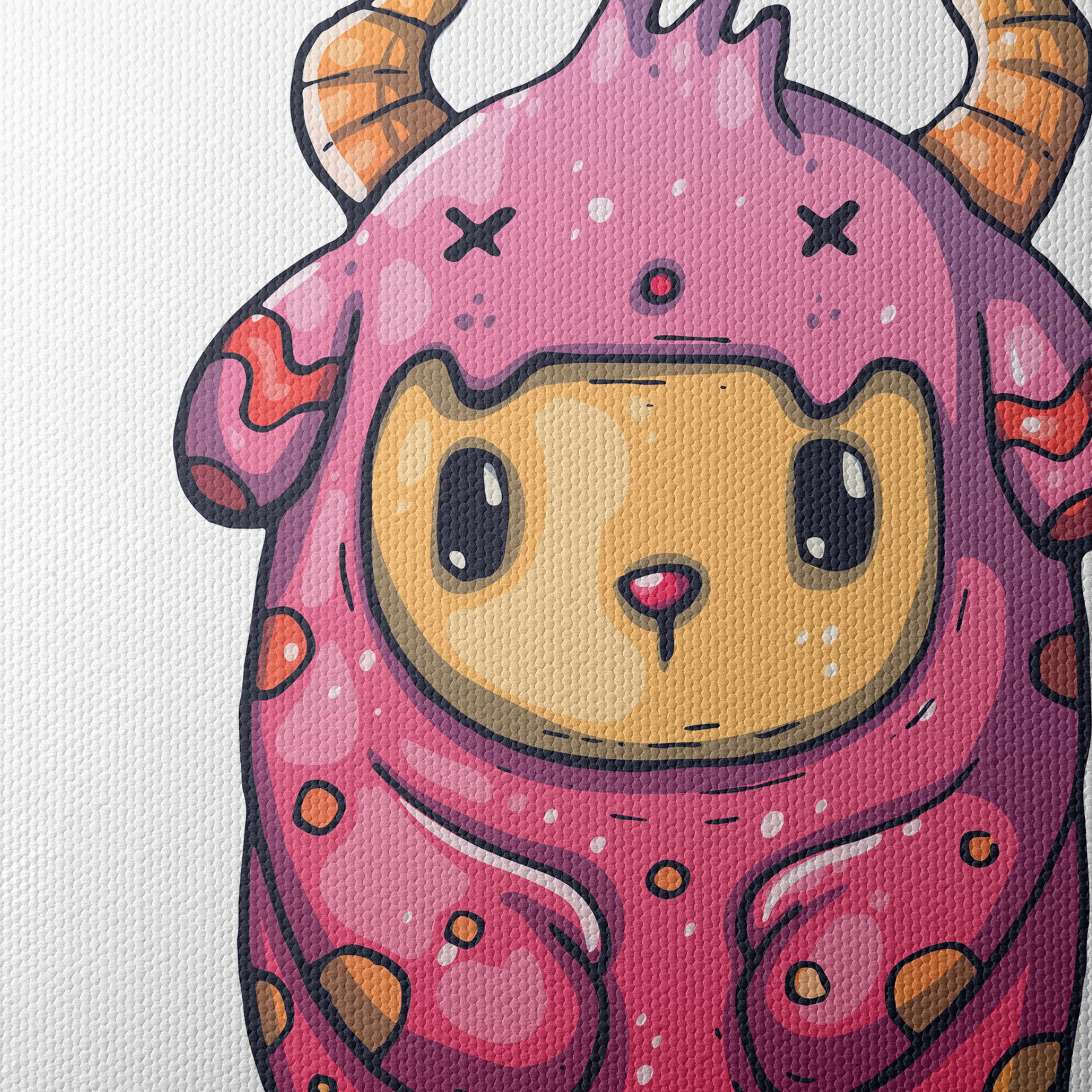 Charming Cute Monster Art for Kids - Image 4
