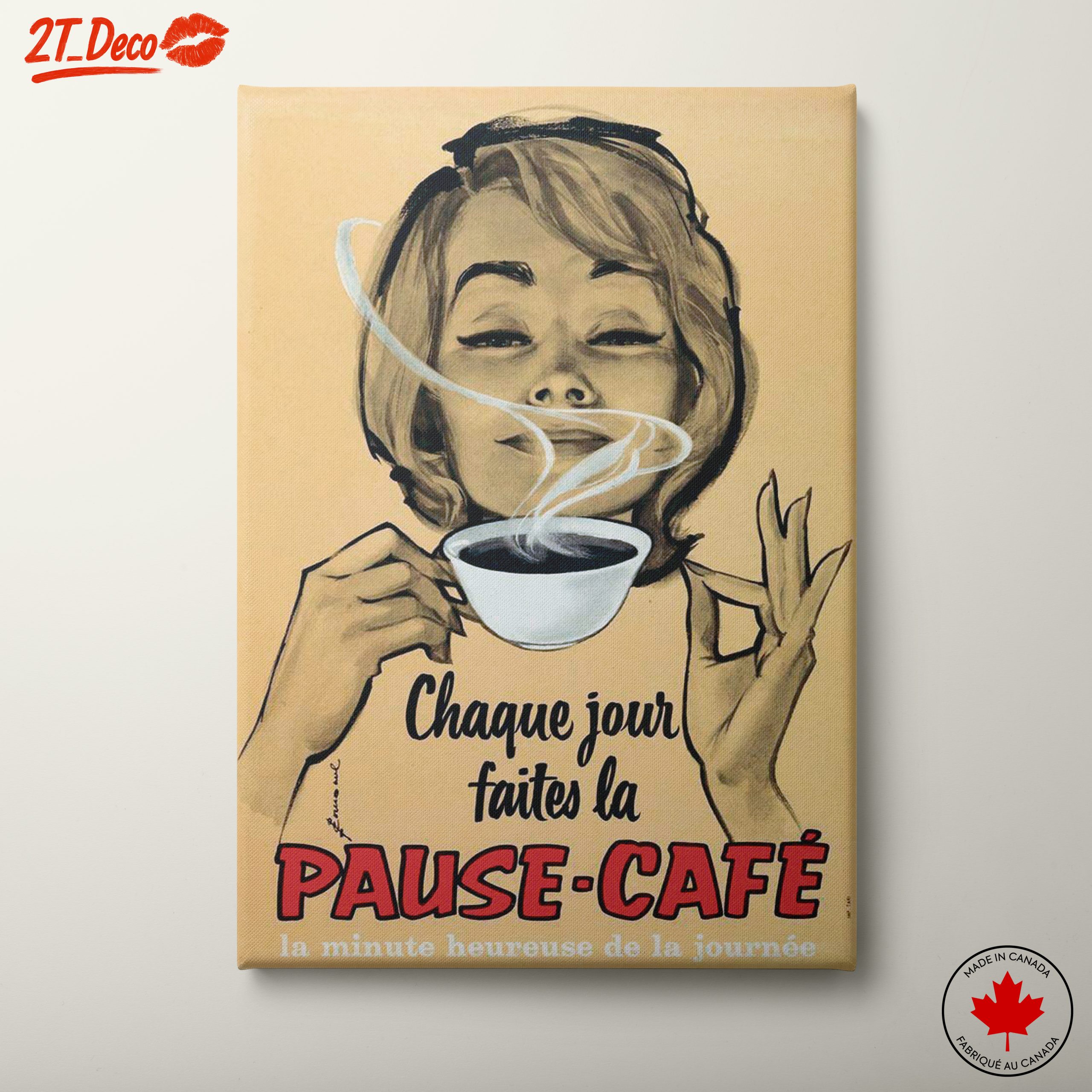 Enjoy Your Coffee Moment Art